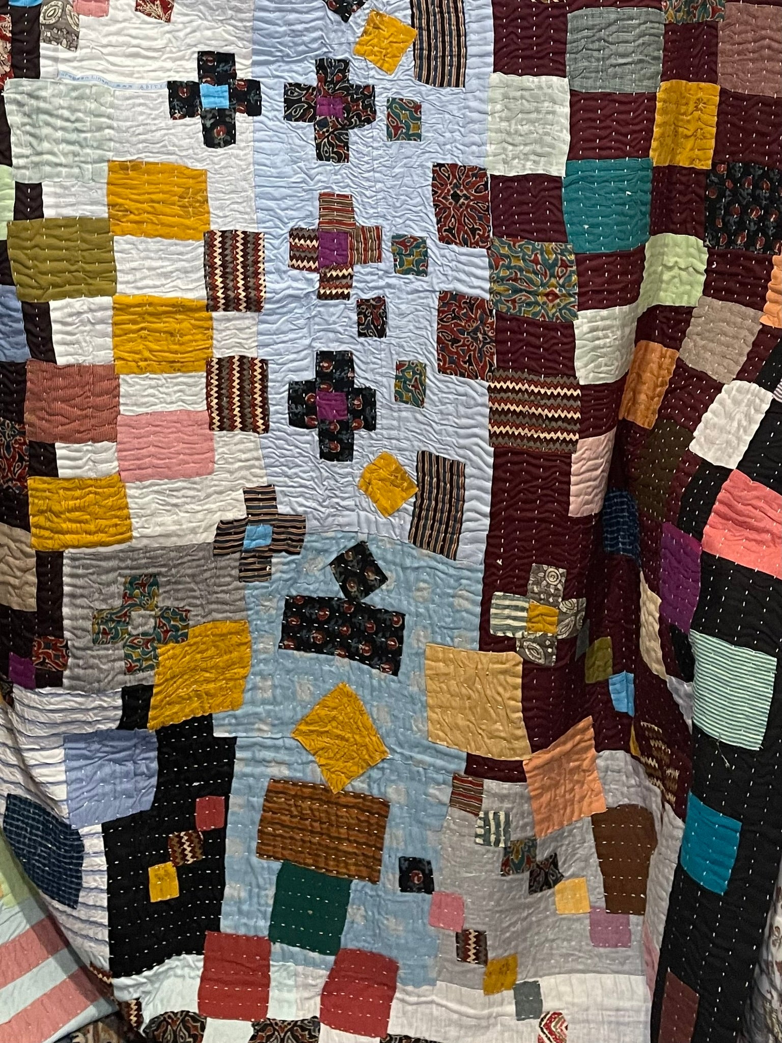 KARNATAKA Kowdhi Quilt - FRAGMENT