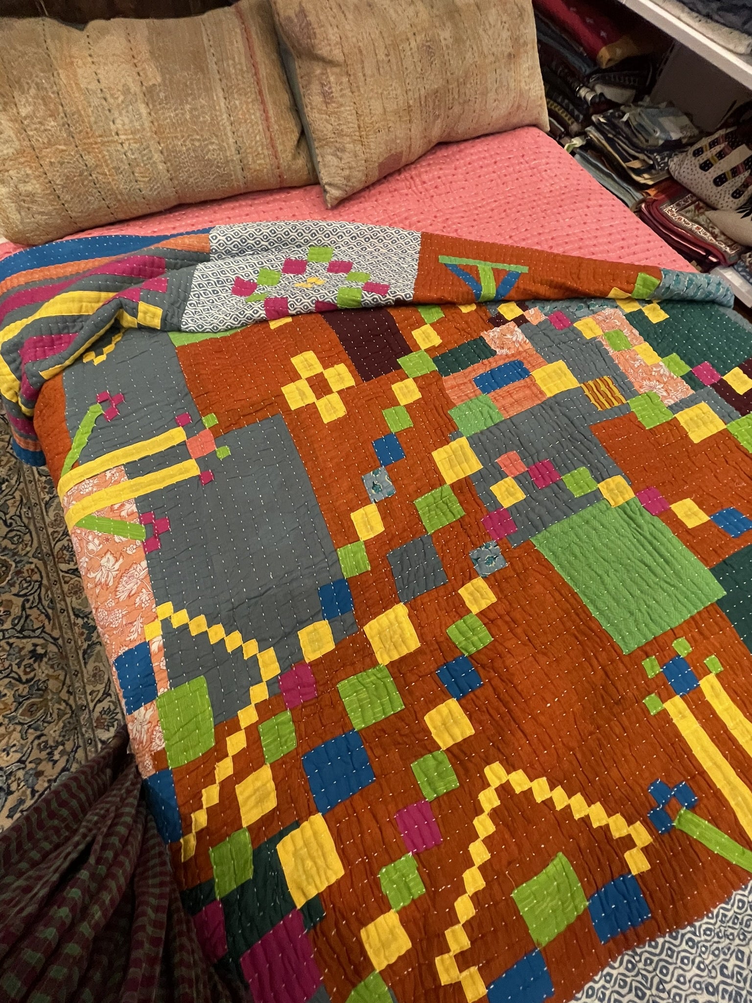 SIDDI KAWANDI QUILT - Reflected LIght