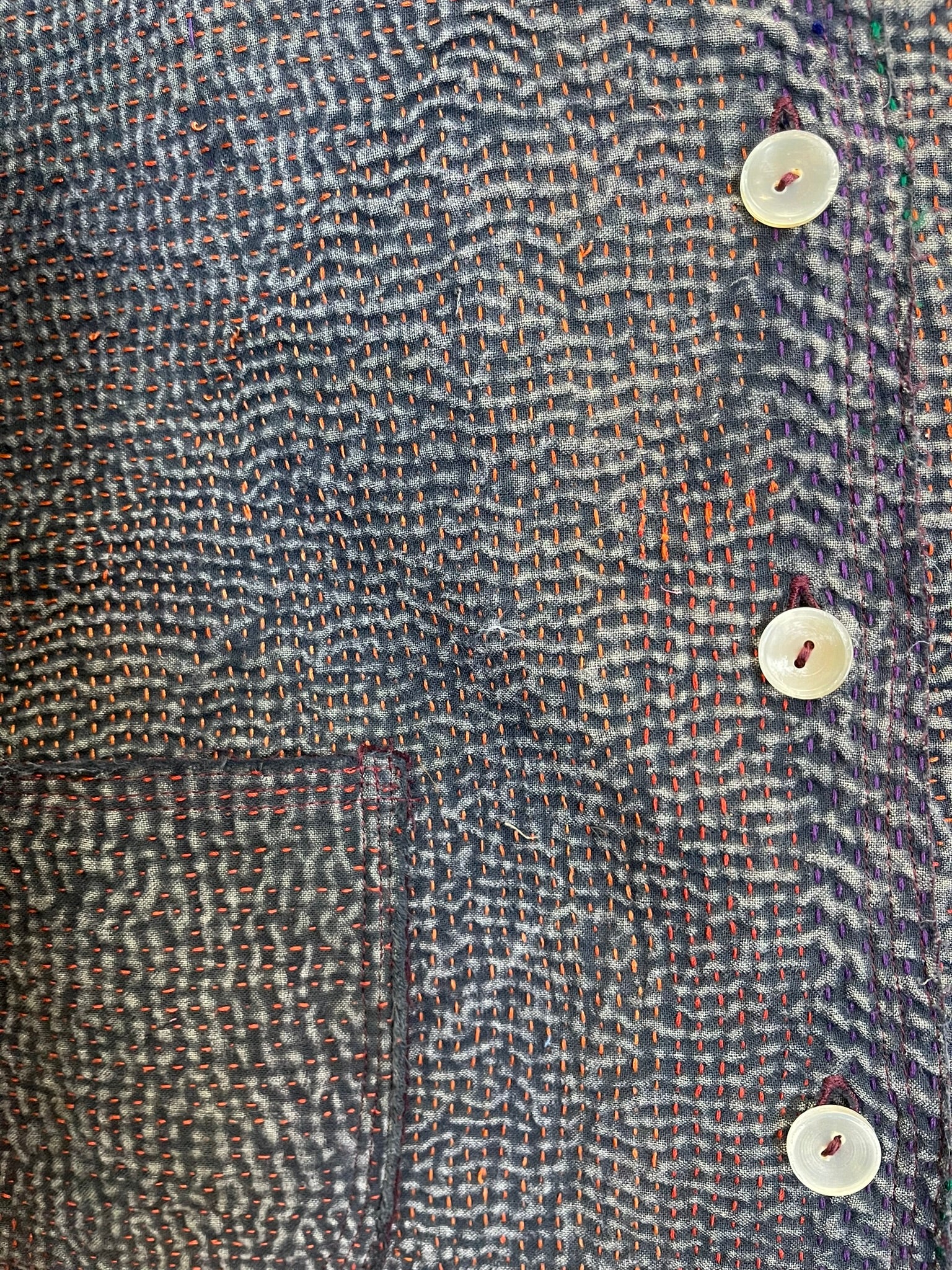 Kantha Jacket - BASALT