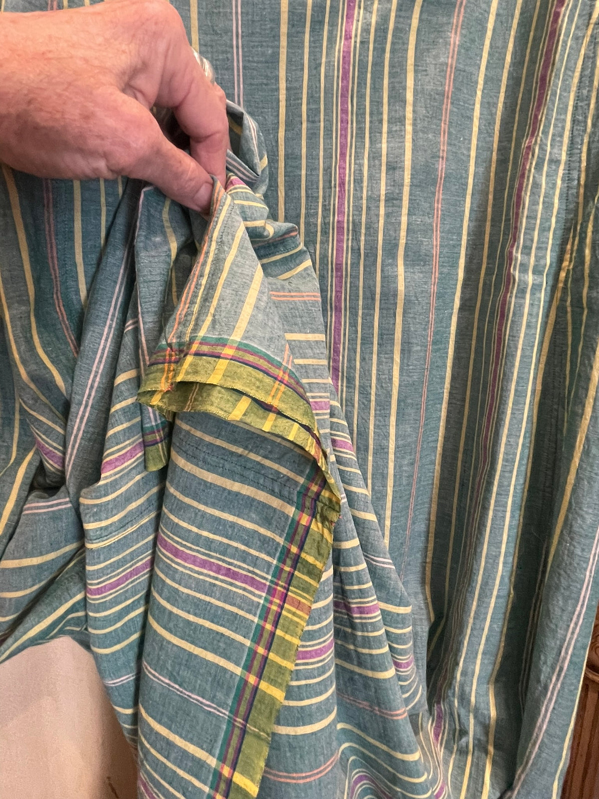 Herbarium 177 Cotton Slip -Striped Green