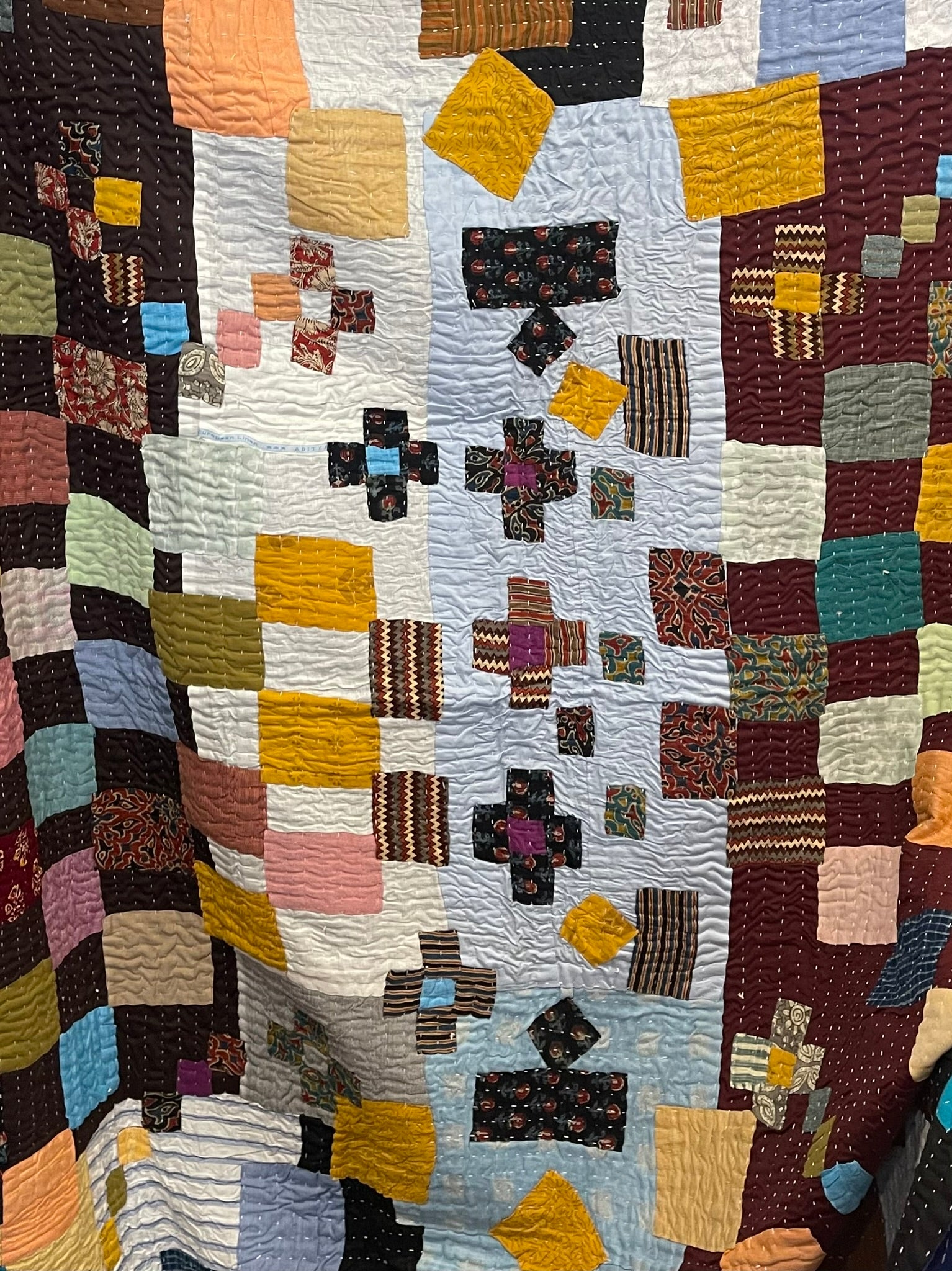KARNATAKA Kowdhi Quilt - FRAGMENT