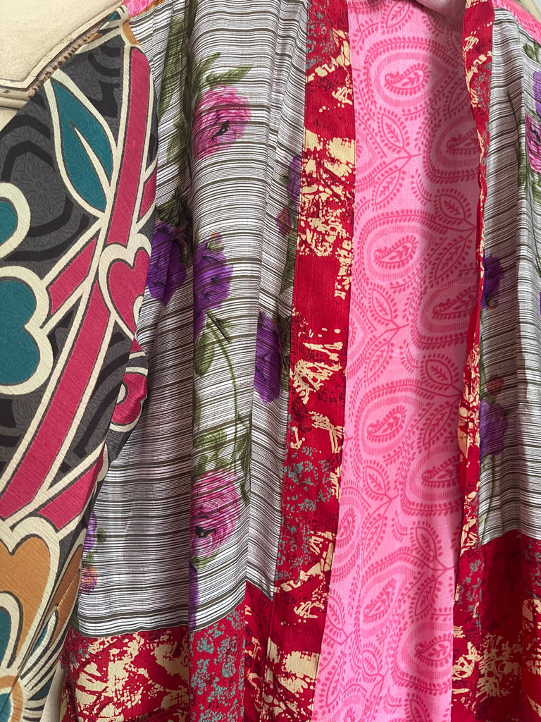 SILK SARI JACKET - Punk Japonaise