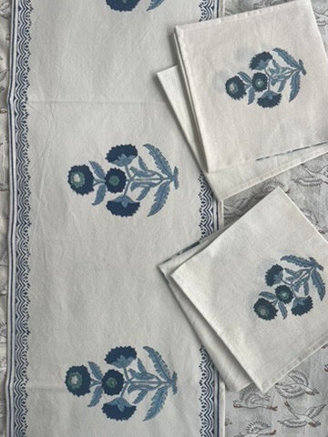 Napkins - Indigo Floral