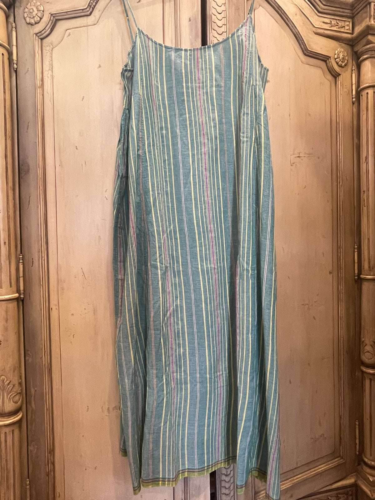 Herbarium 177 Cotton Slip -Striped Green