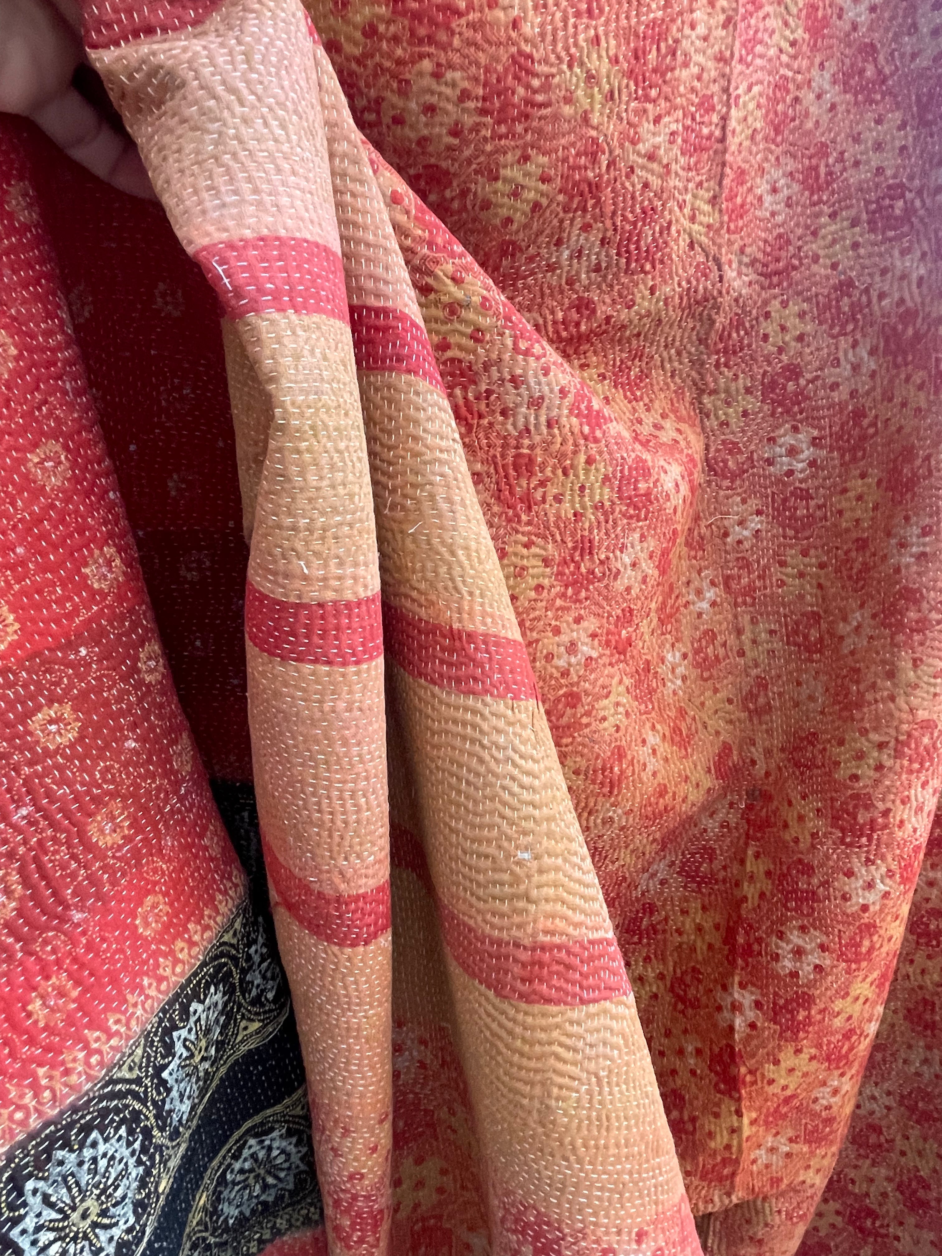 VINTAGE KANTHA - Oriental Stripe