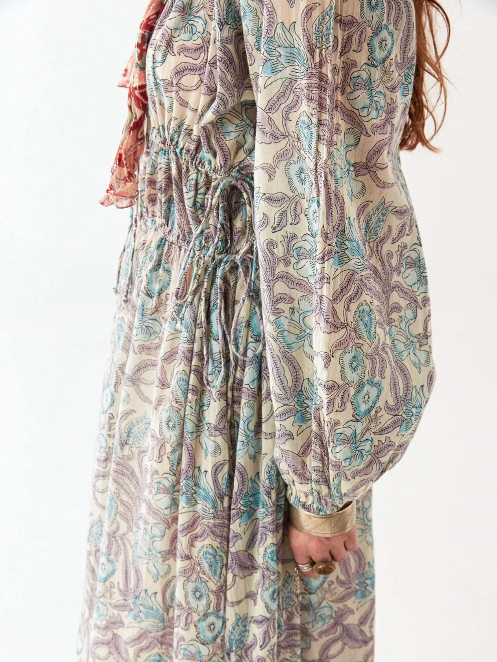 FLORA DRESS - Hawaiian Blue