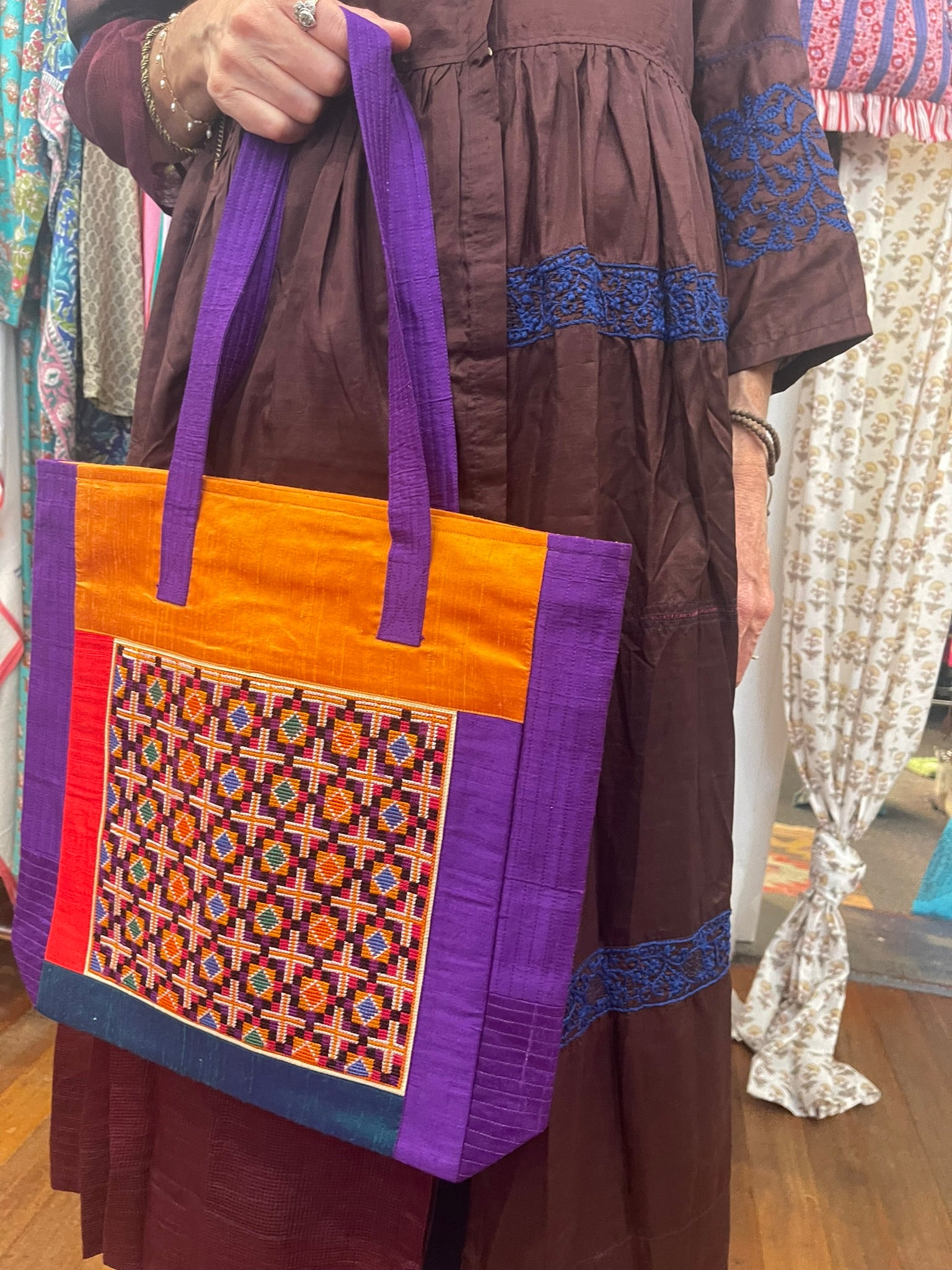 MIraj 45 - Silk Chikankari Dress