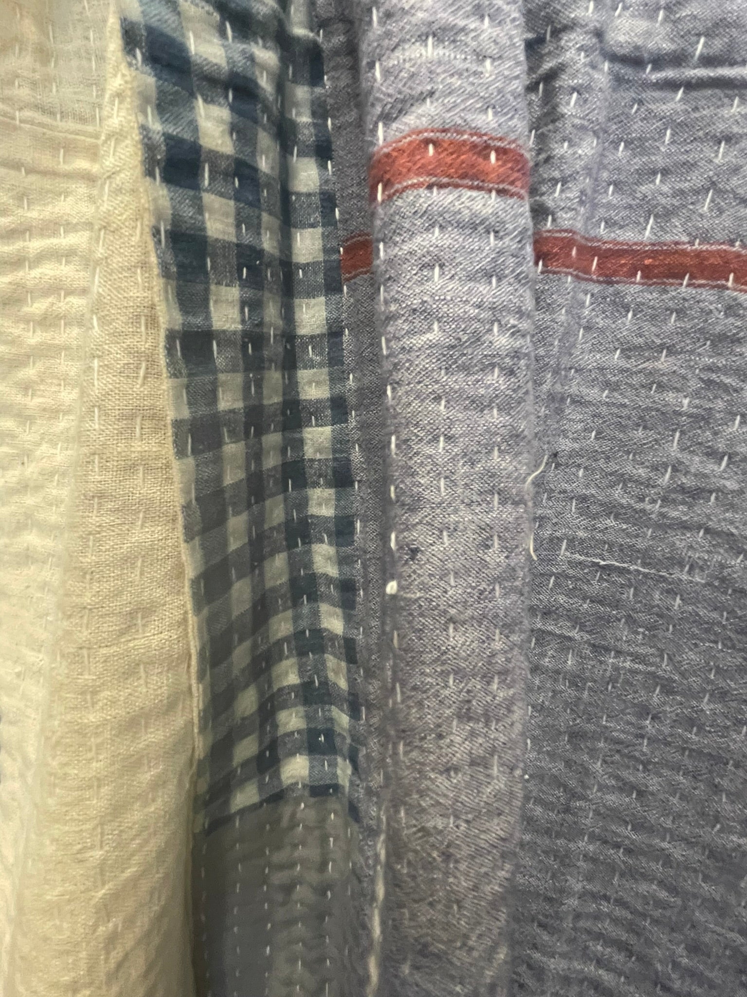 KHADI COTTON QUILT - Nautical