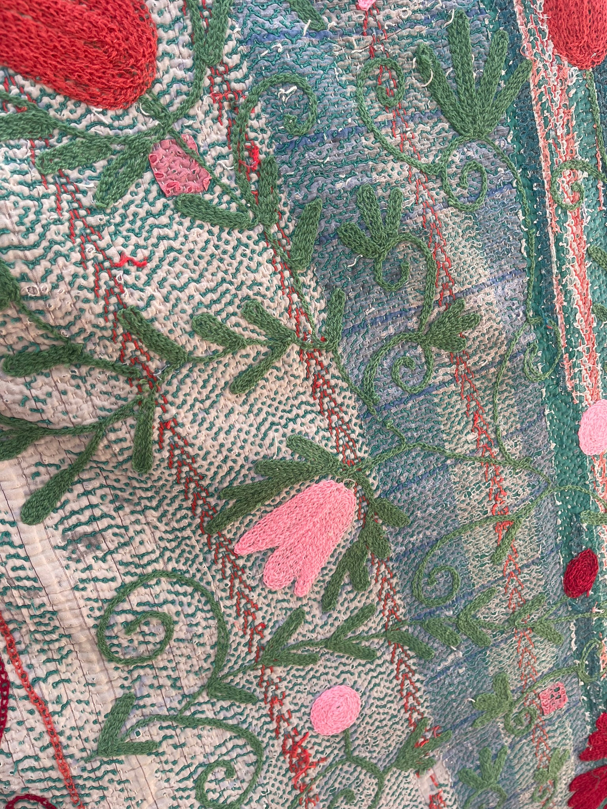Suzani Vintage Kantha - ISLAND GETAWAY