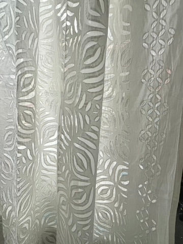 APPLIQUÉ CURTAIN - Radiating Star
