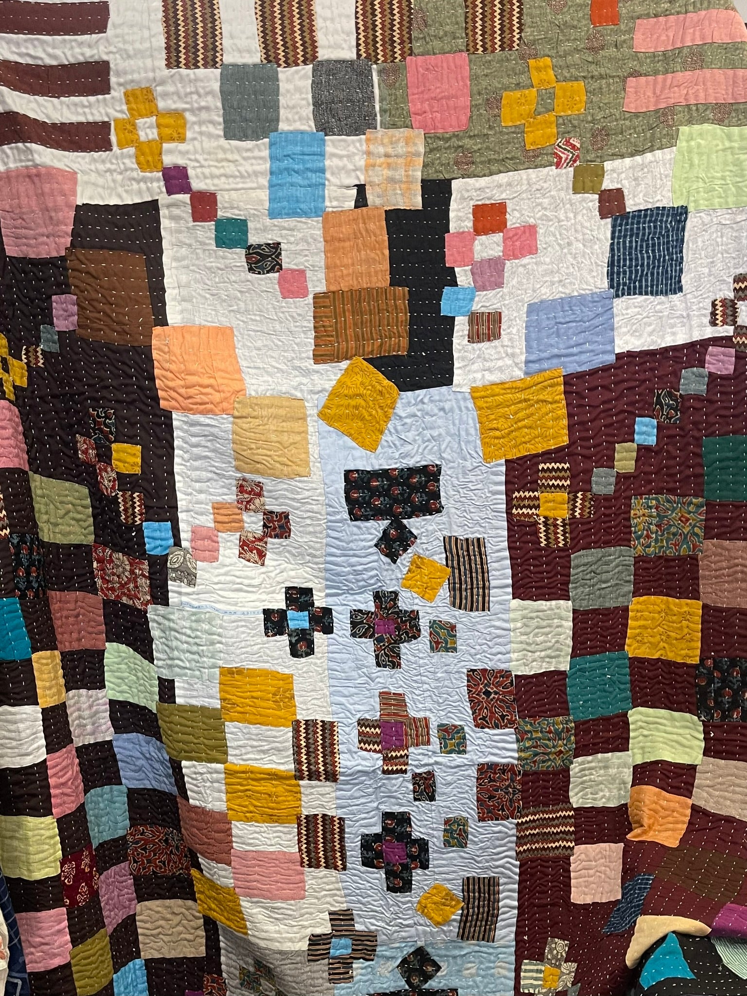 KARNATAKA Kowdhi Quilt - FRAGMENT