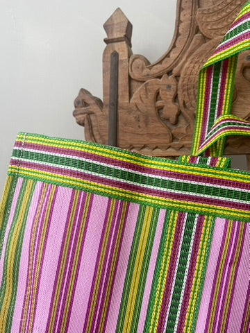 NYLON BEACH TOTE - Fiesta
