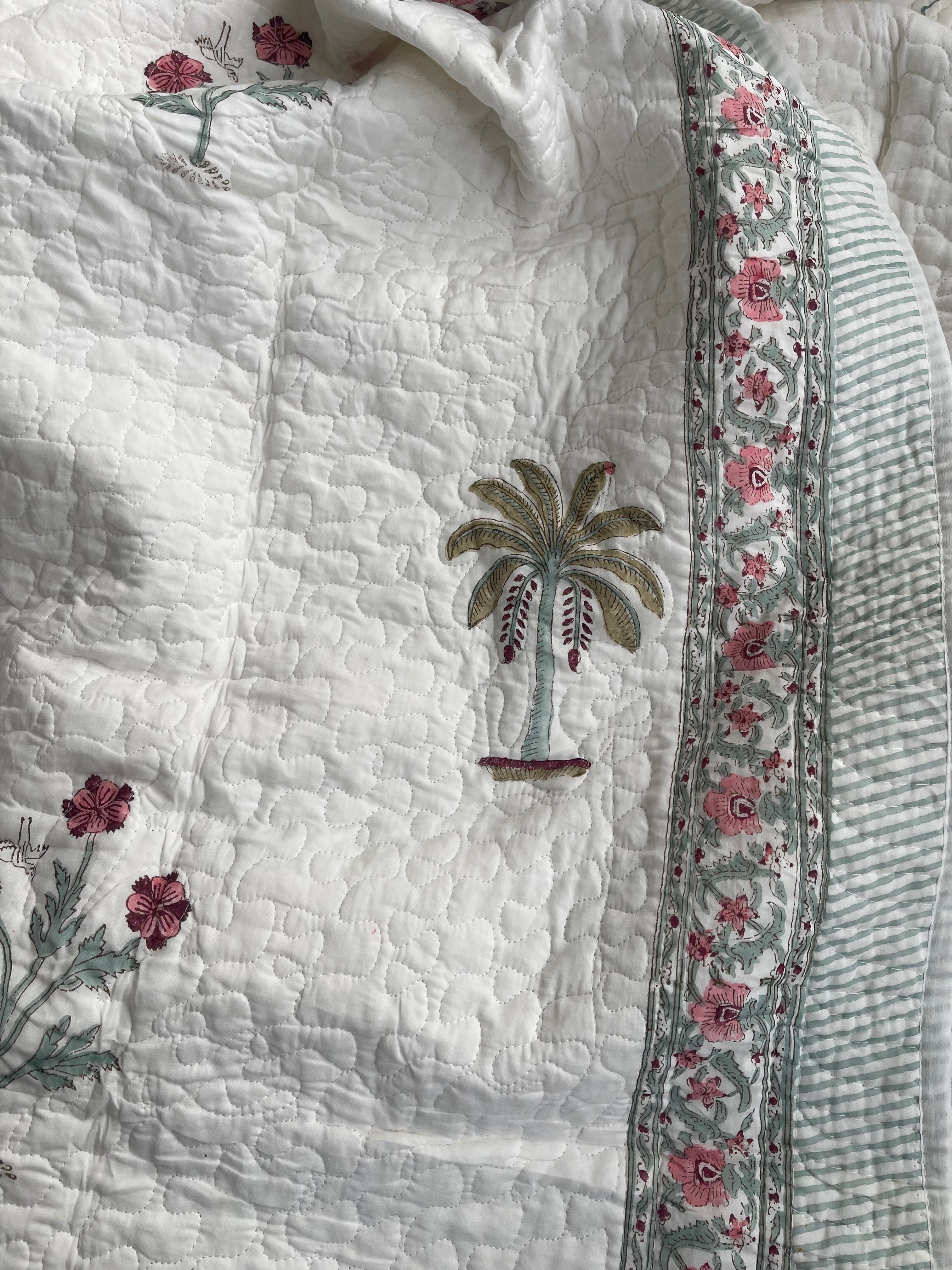 Cotton Quilt - Persian Garden