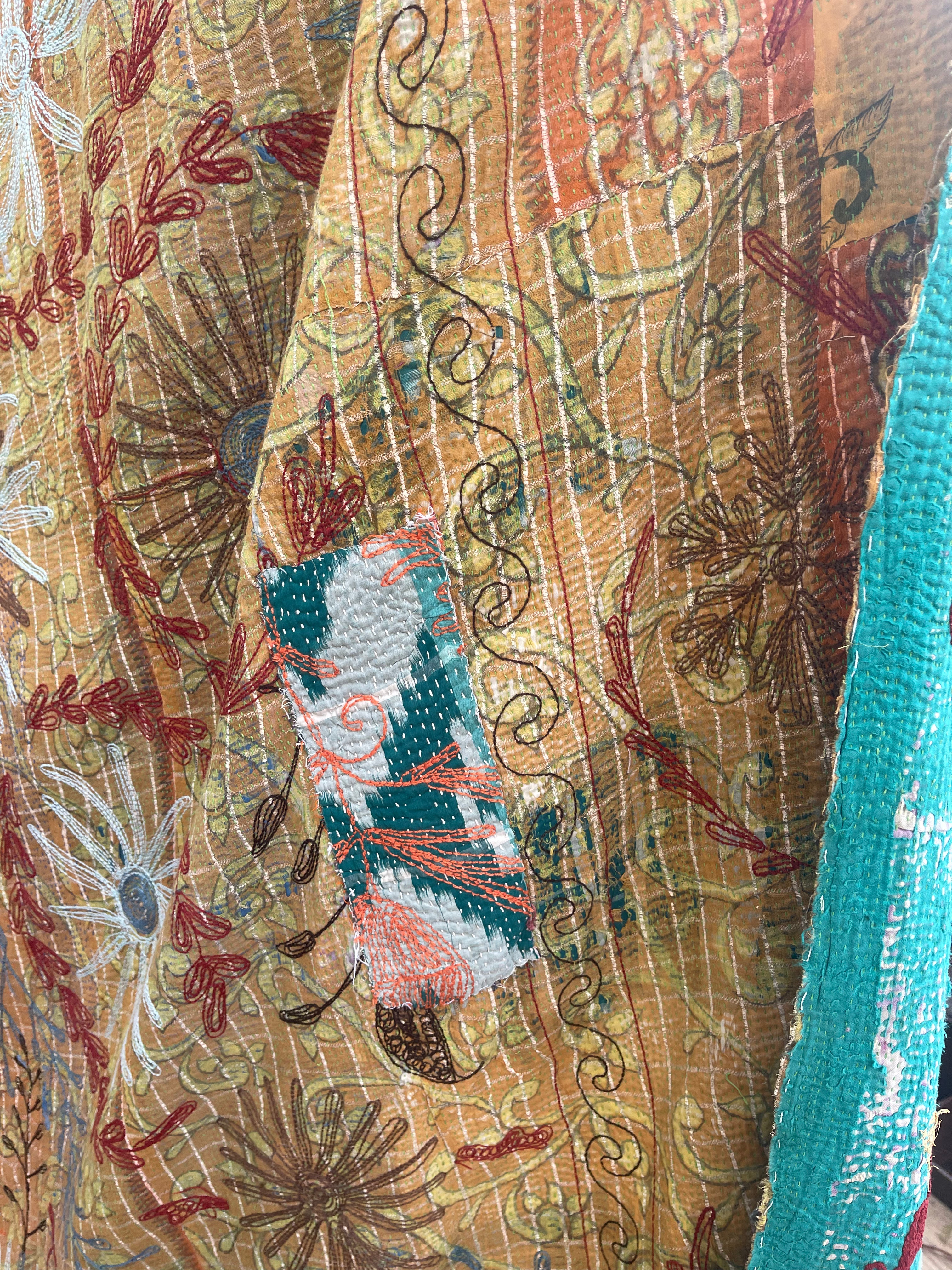 Suzani Vintage Kantha - ISLAND PARADISE