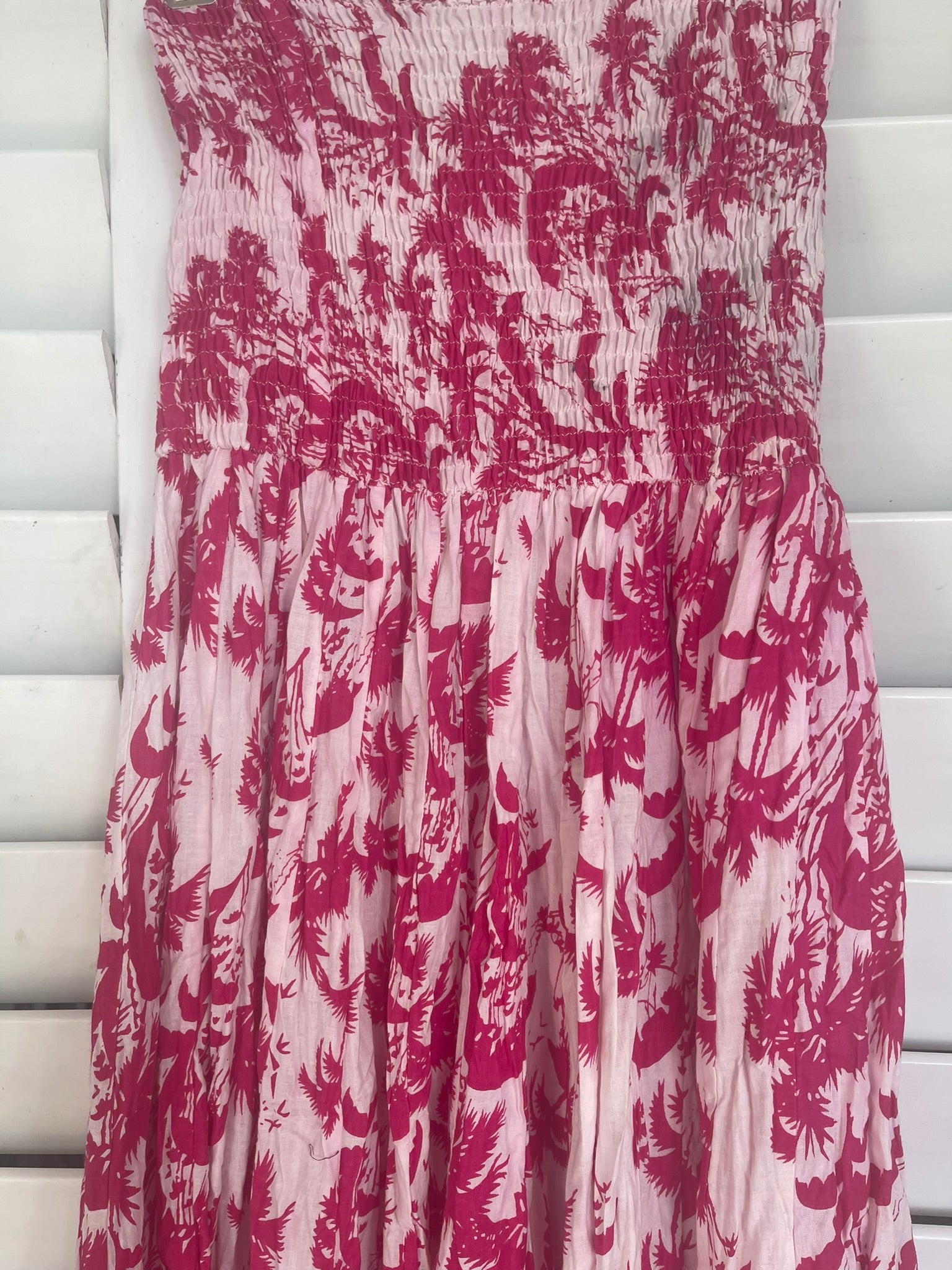 Cotton Panel Skirt - TROPICAL SUMMER