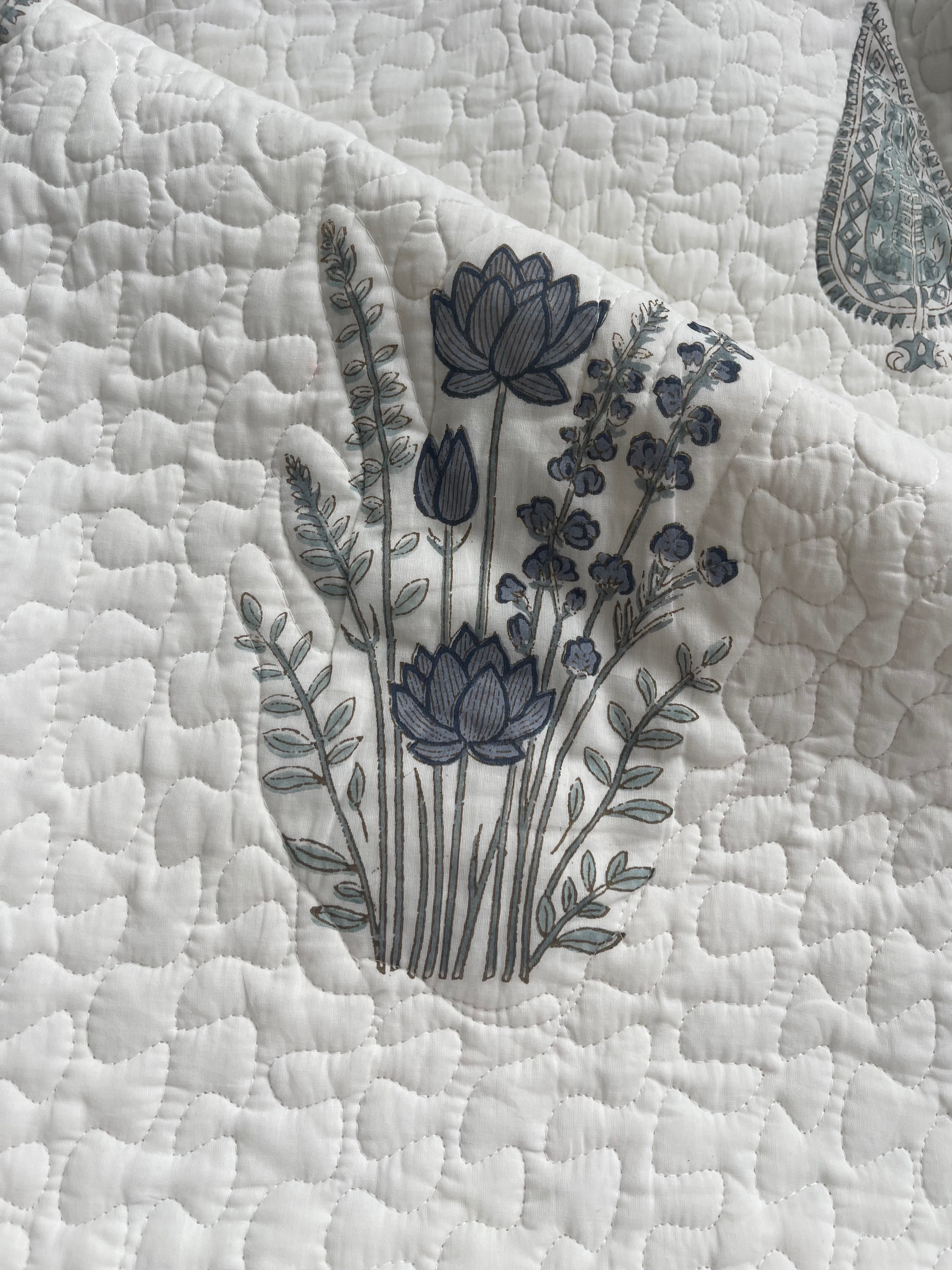 Cotton Quilt - Lavender