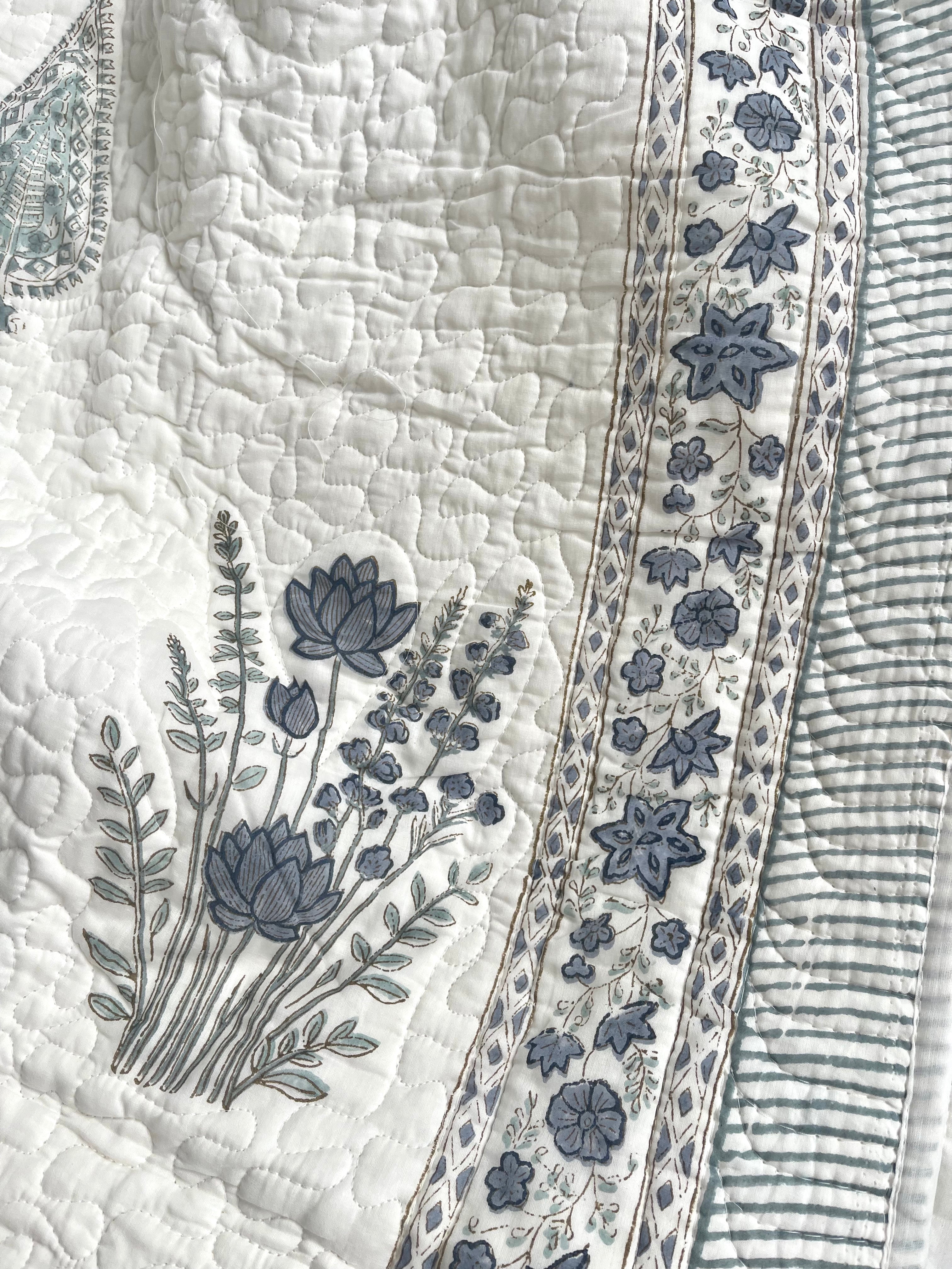 Cotton Quilt - Lavender