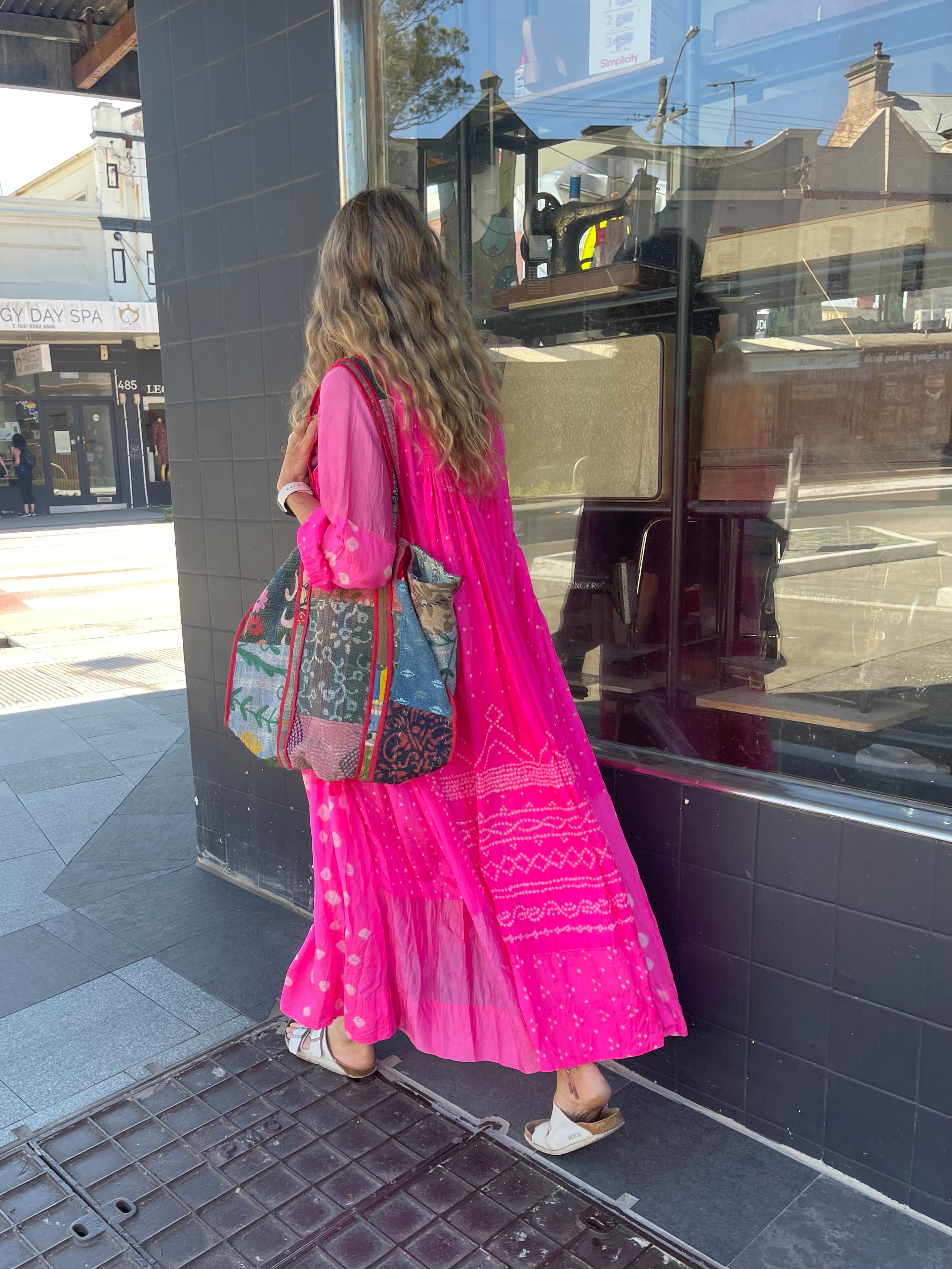 JODHPUR 46 - Silk Bandhani Dress