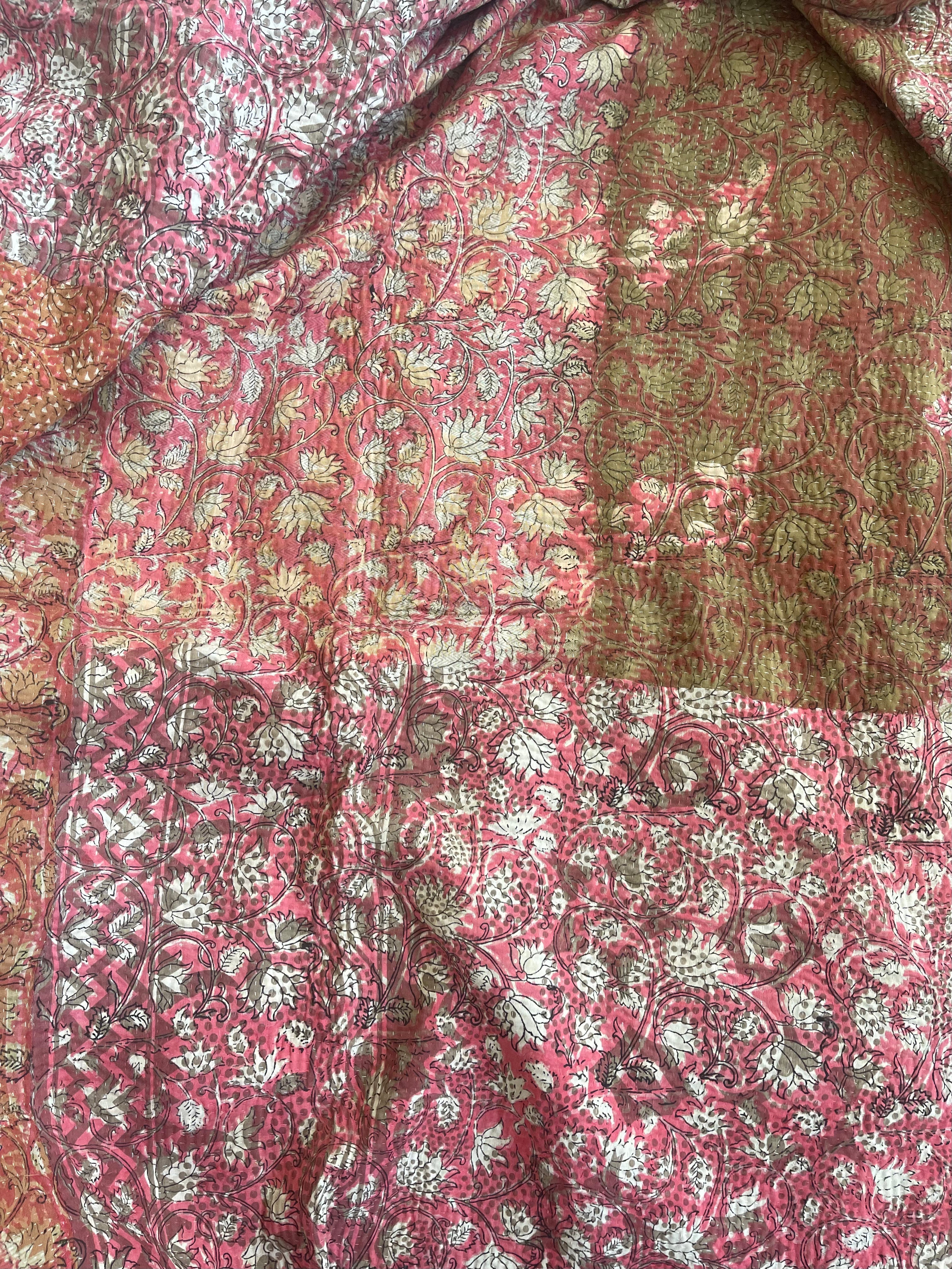 VINTAGE KANTHA - Desert Warmth