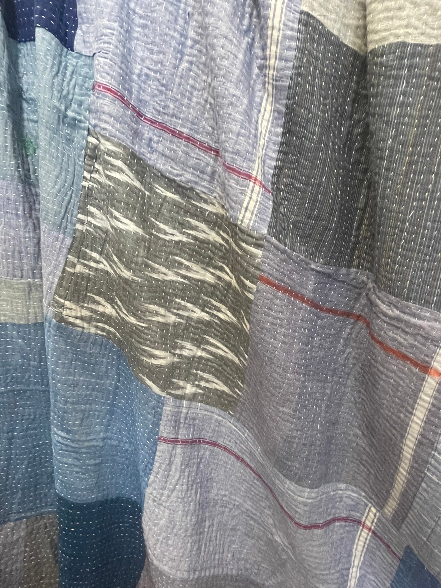 KHADI COTTON QUILT - Nautical