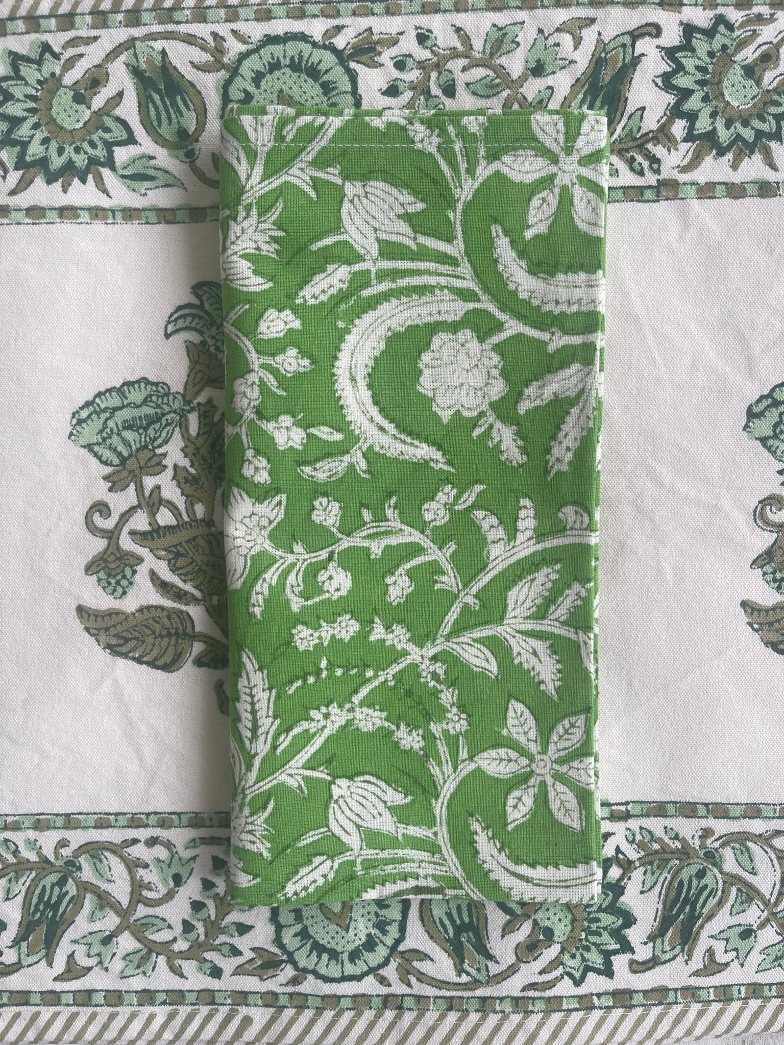 Napkins - Fern Green Floral
