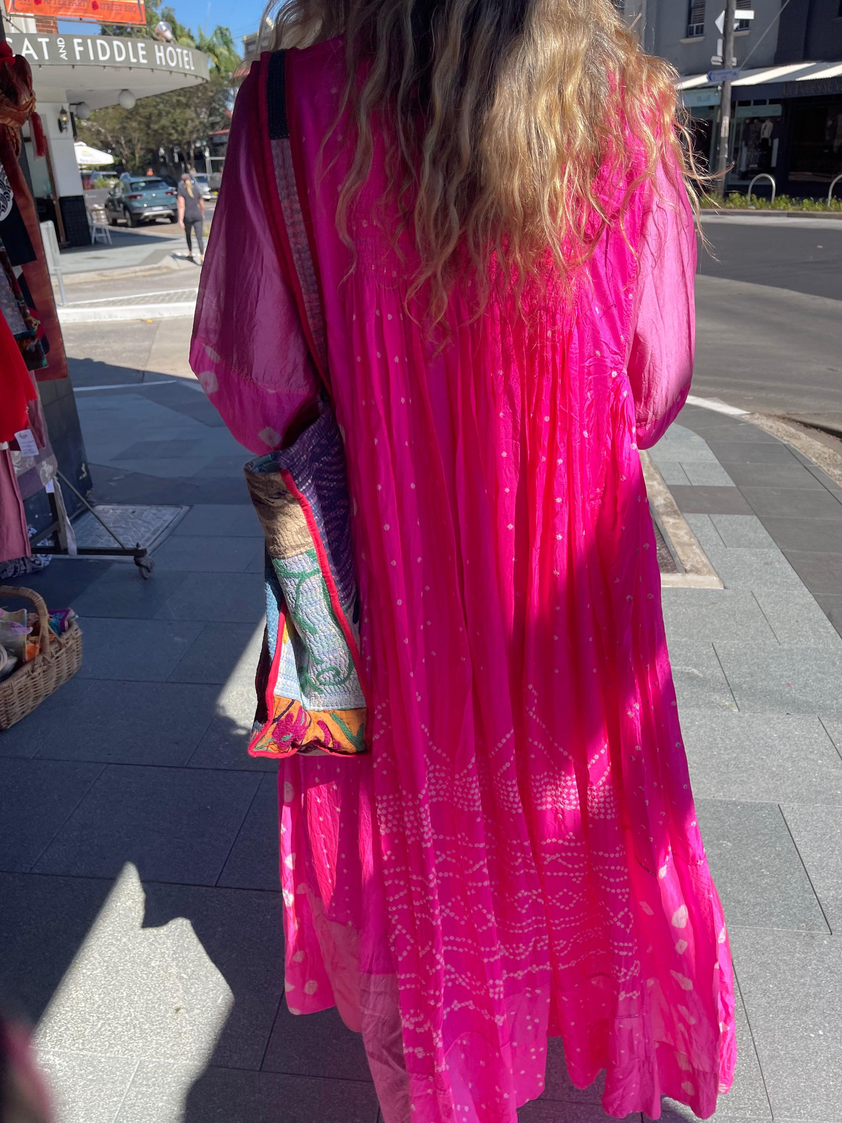 JODHPUR 46 - Silk Bandhani Dress