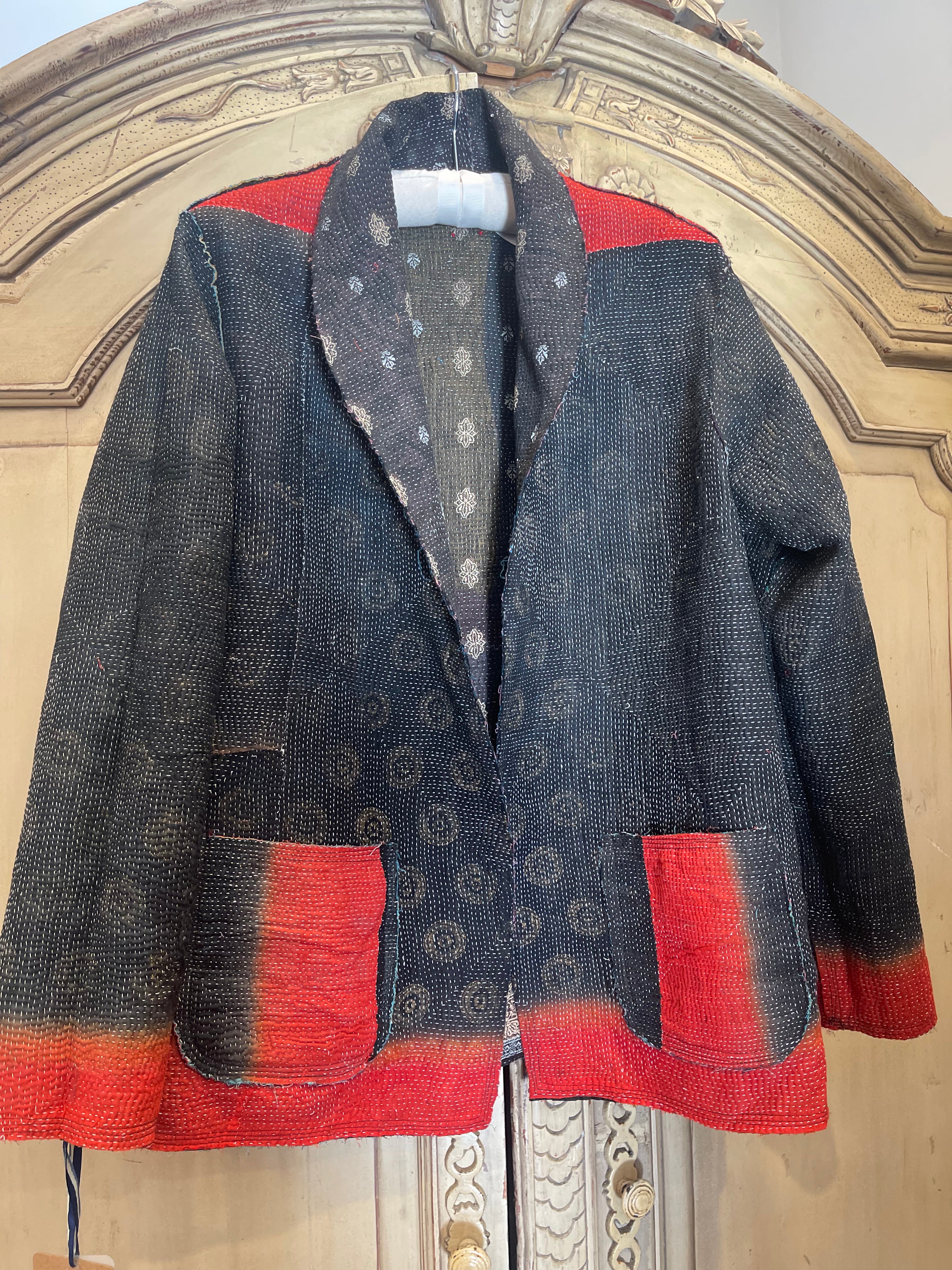 Vintage Kantha Coat - FLASH