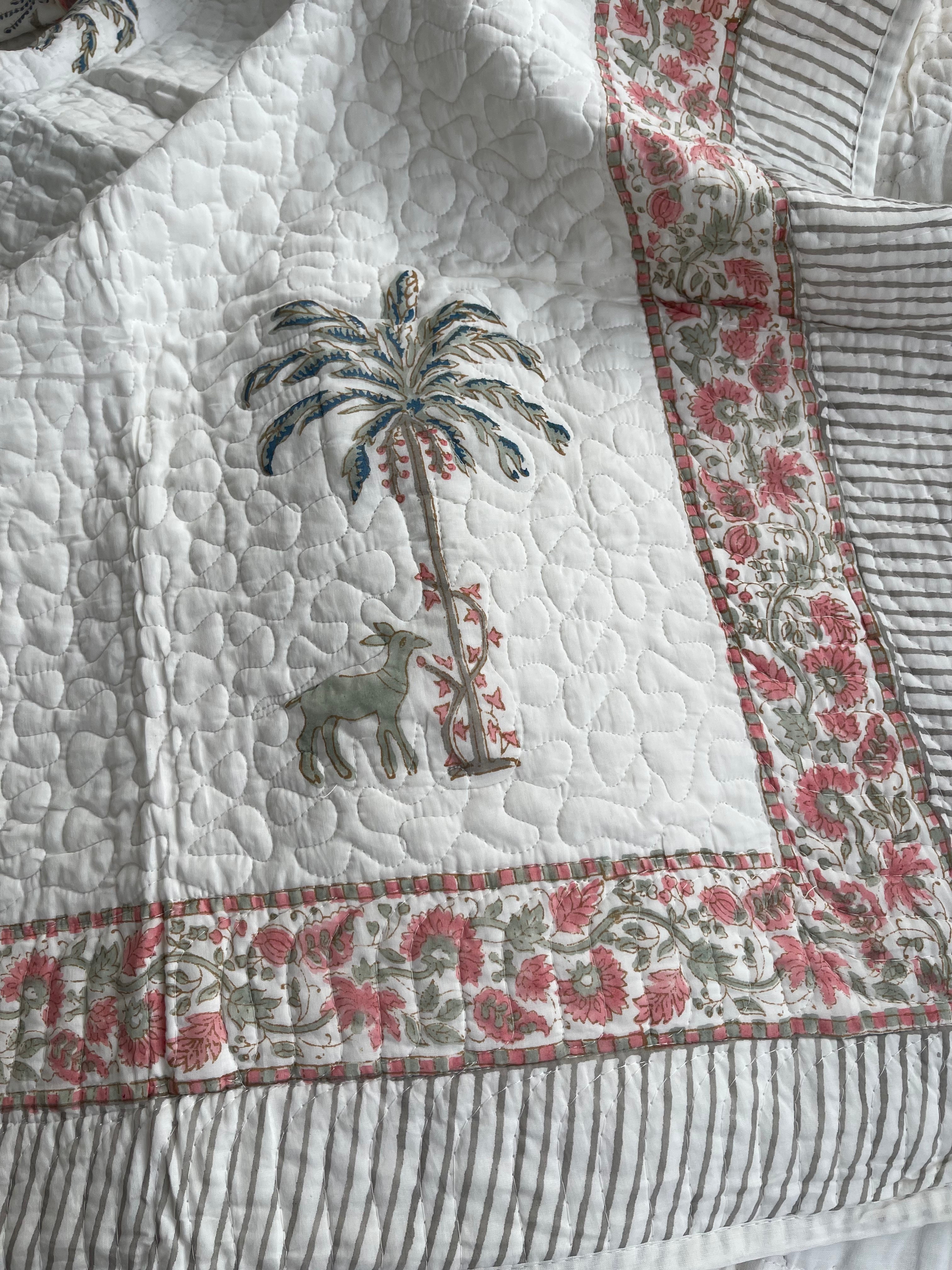 Cotton Quilt - Oasis