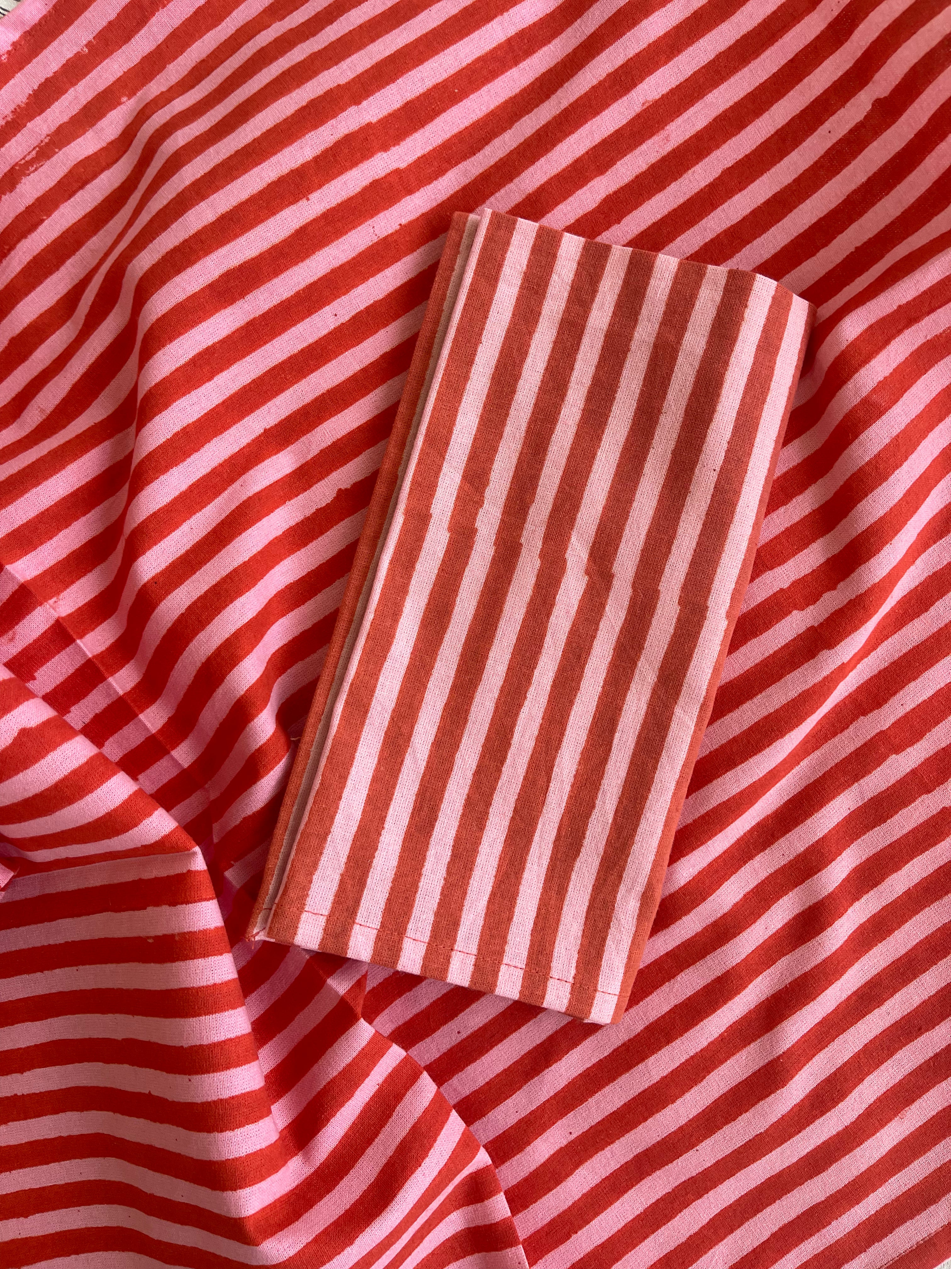 Tea Towel - Candy Stripe