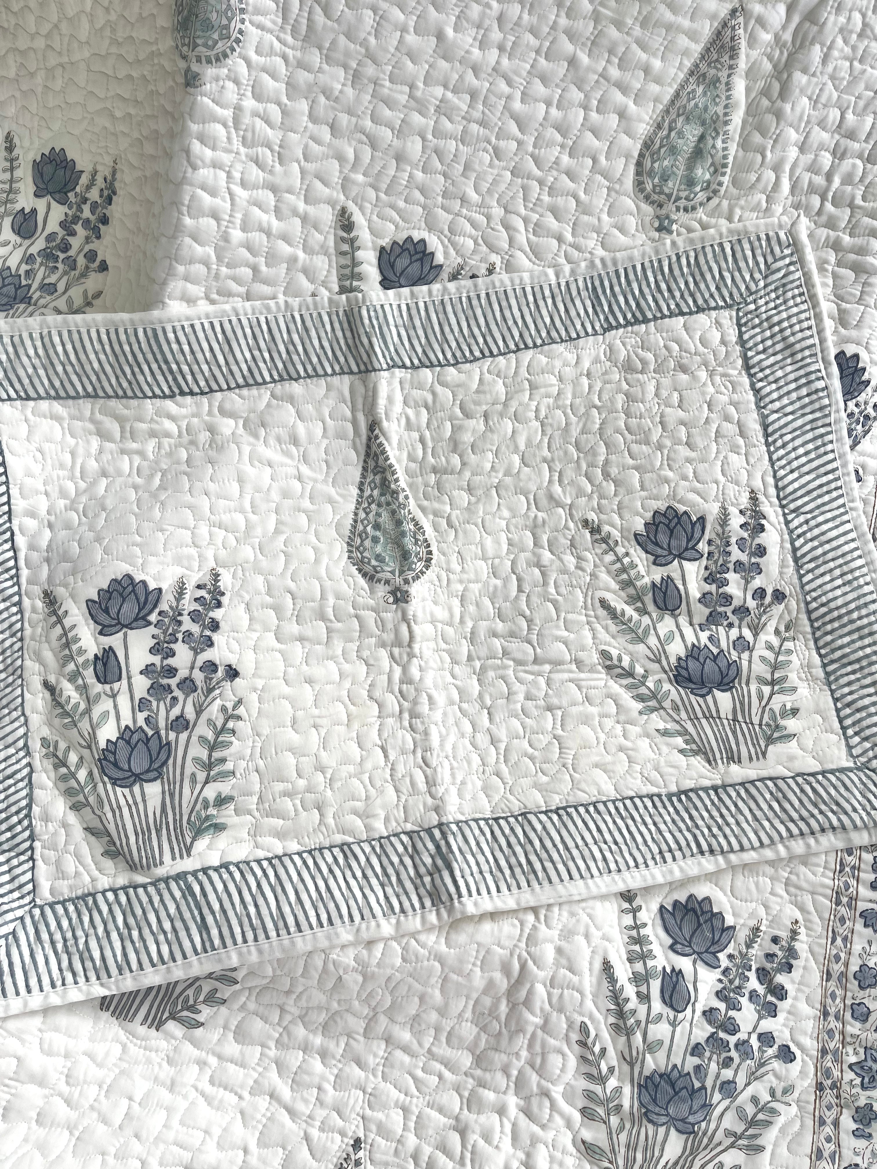 Cotton Quilt - Lavender