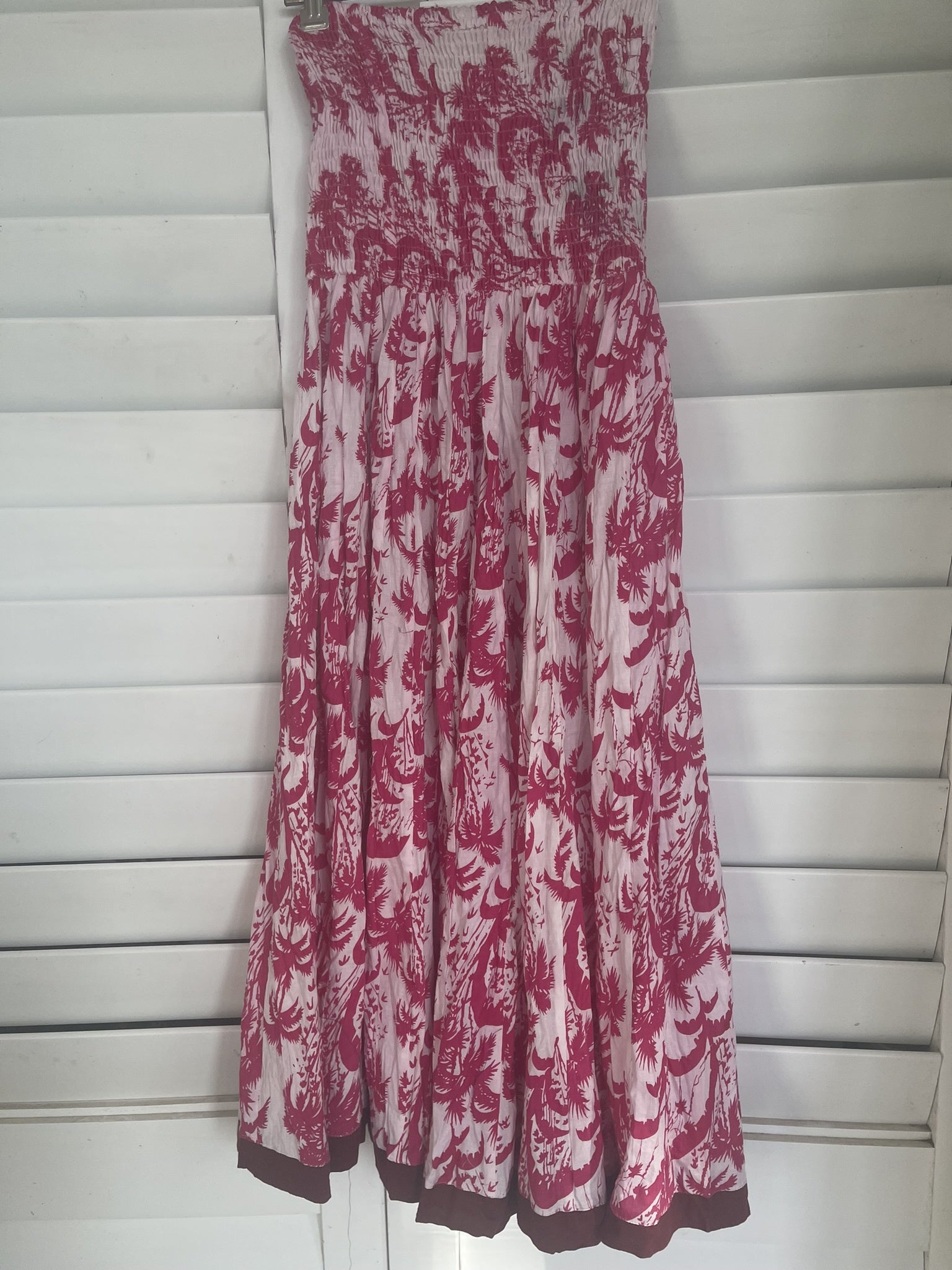 Cotton Panel Skirt - TROPICAL SUMMER