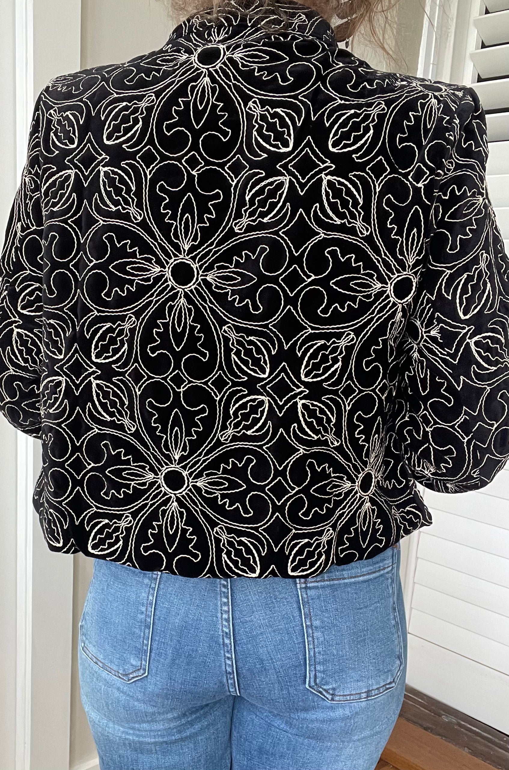 ODETTE JACKET - Night Lily