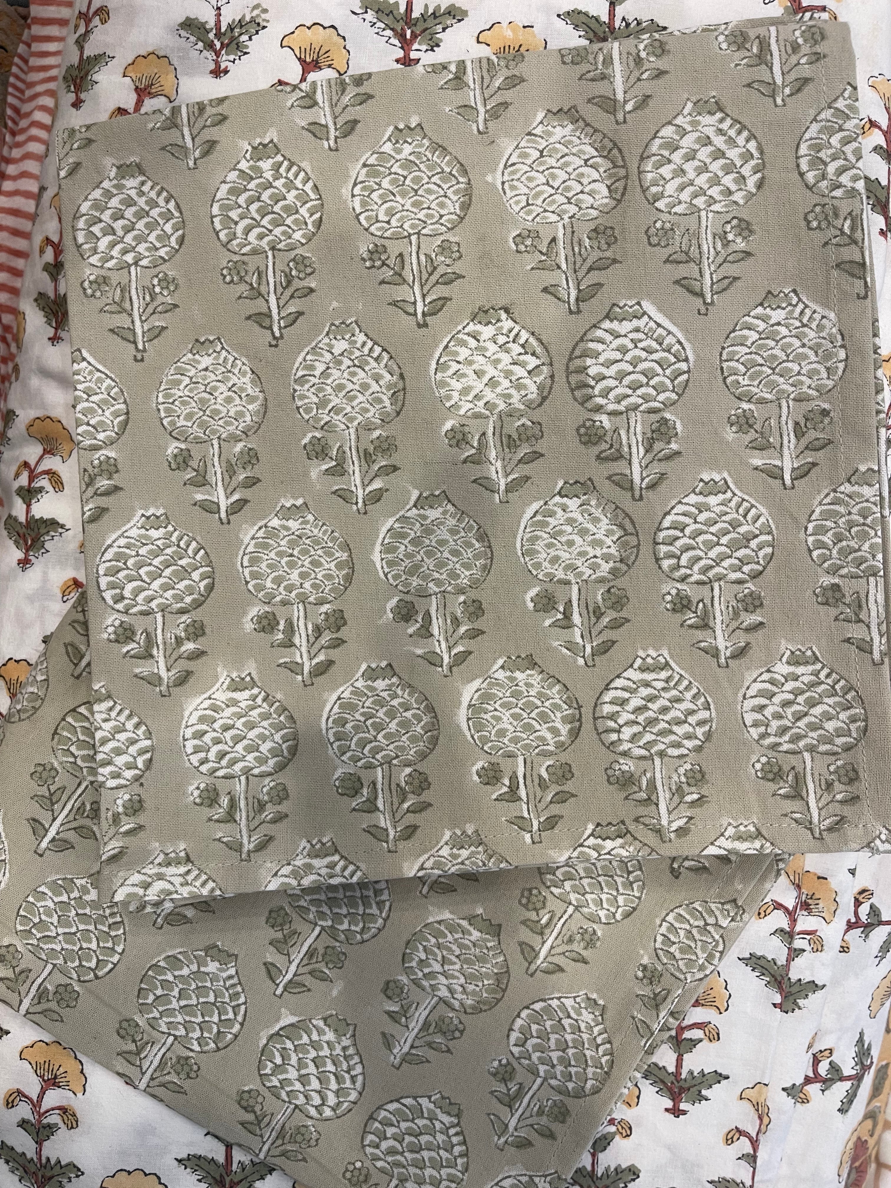 Napkins - Sage Artichoke