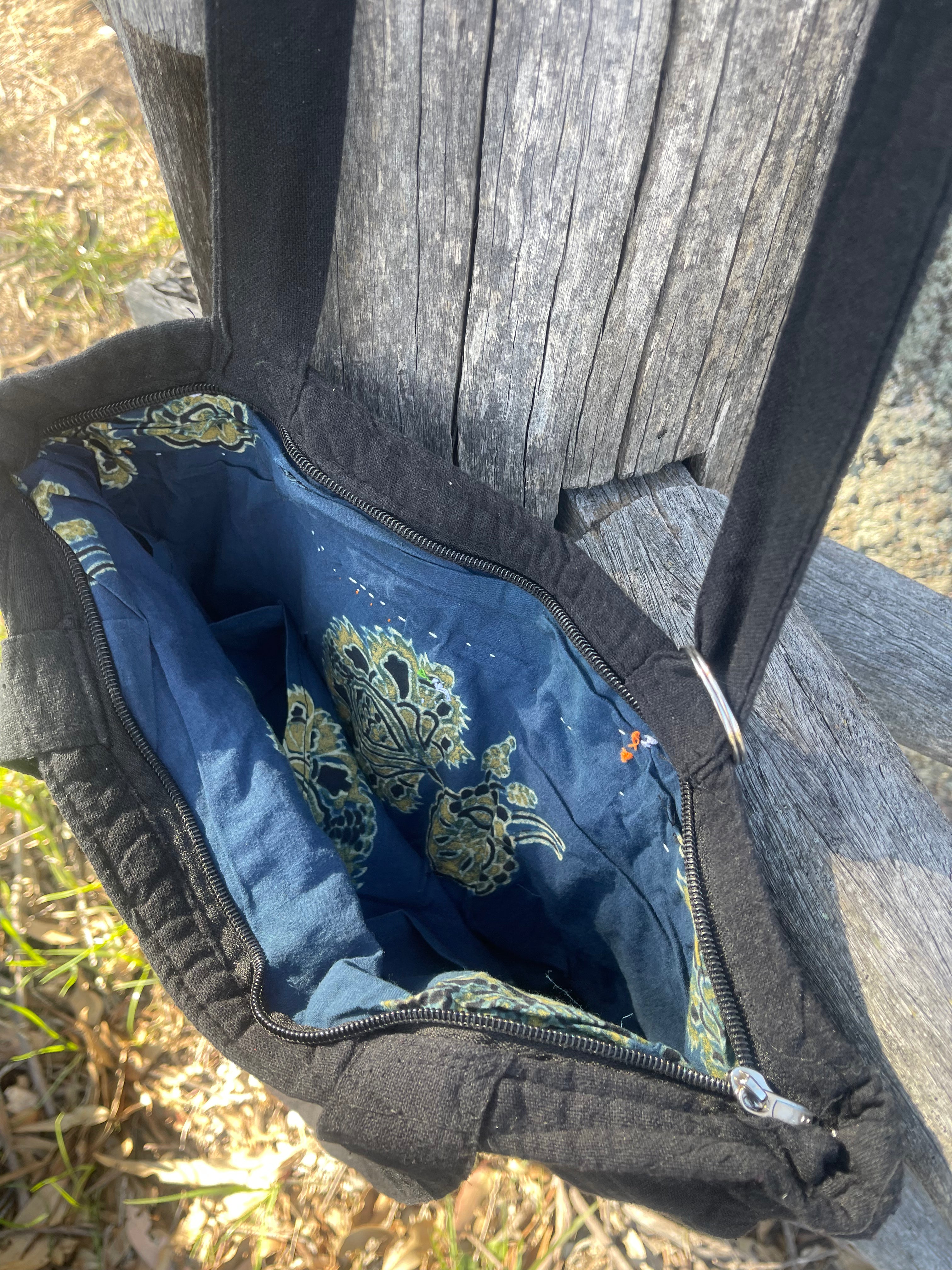 Kutch Tribal Mirrored Tote - SANTA ROSA