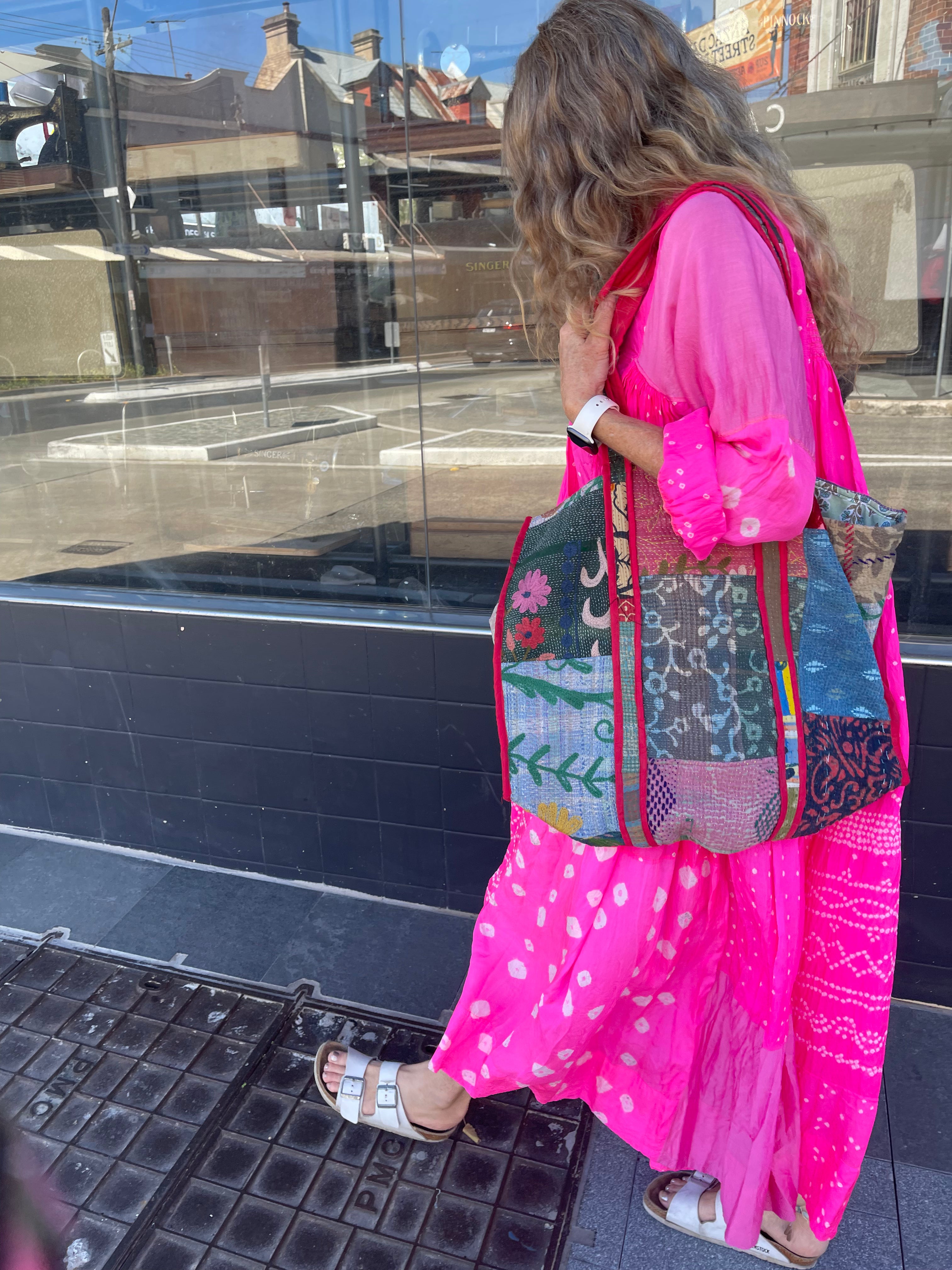 JODHPUR 46 - Silk Bandhani Dress