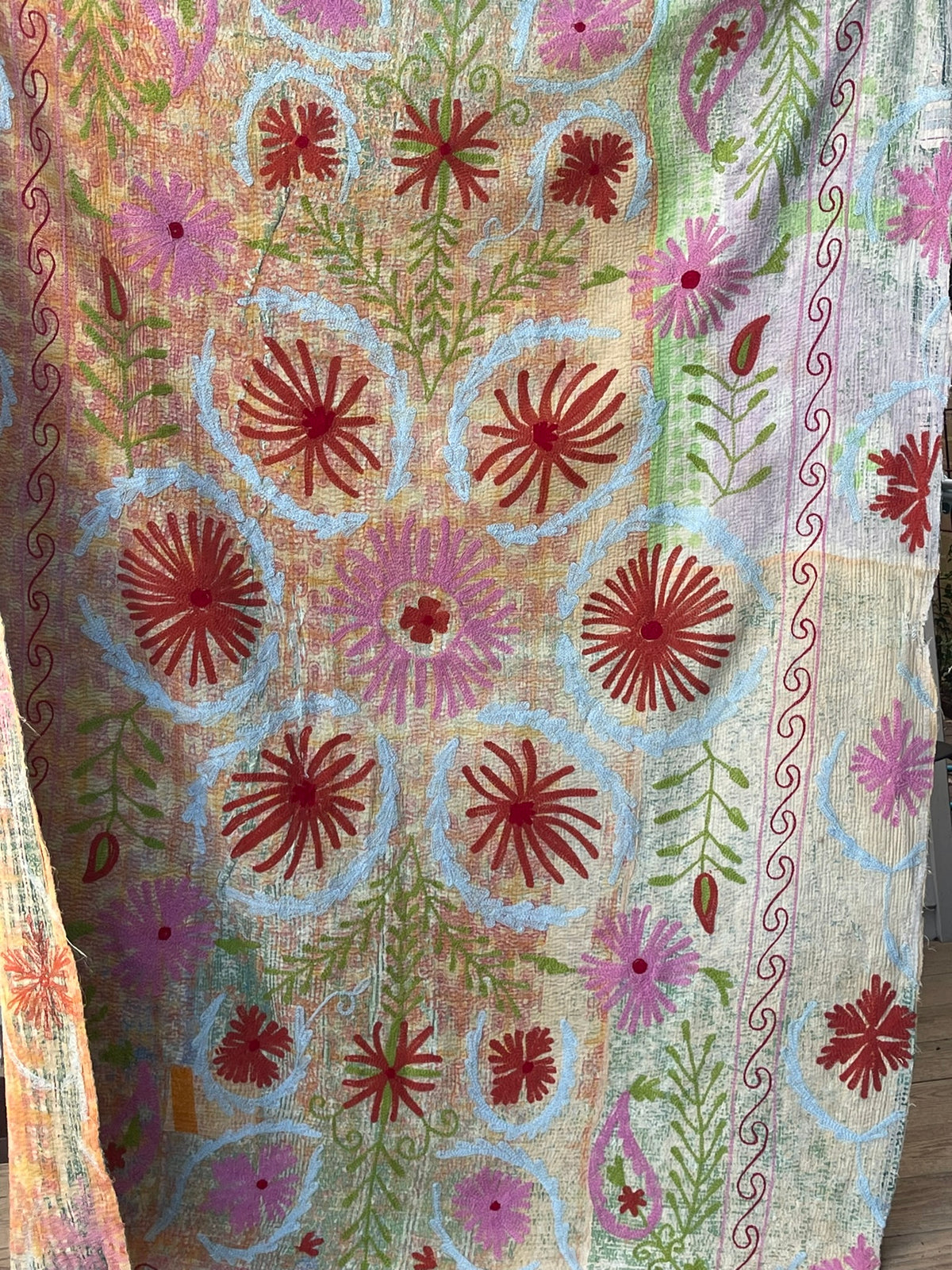 Suzani Vintage Kantha - POPPY
