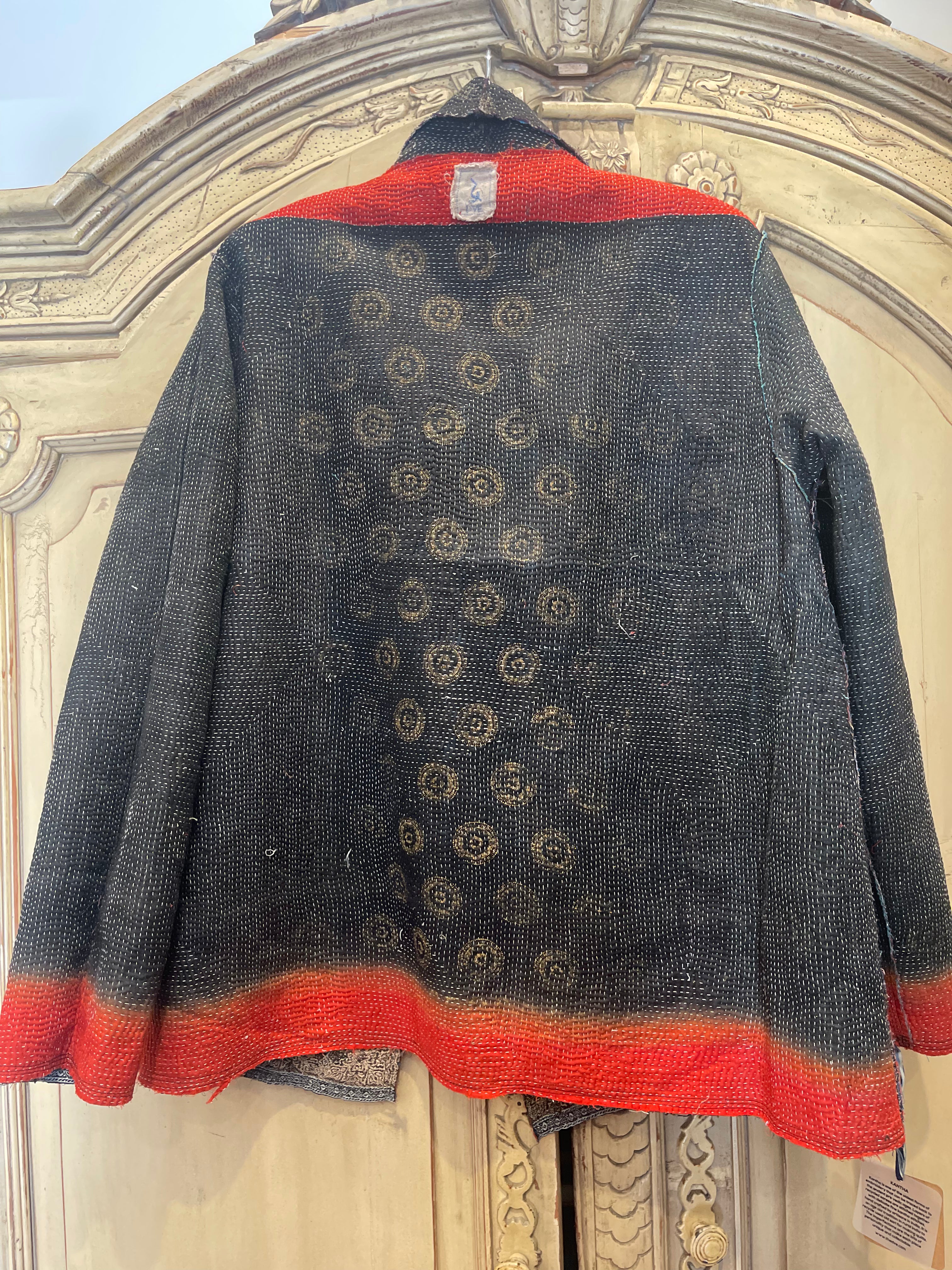 Vintage Kantha Coat - FLASH
