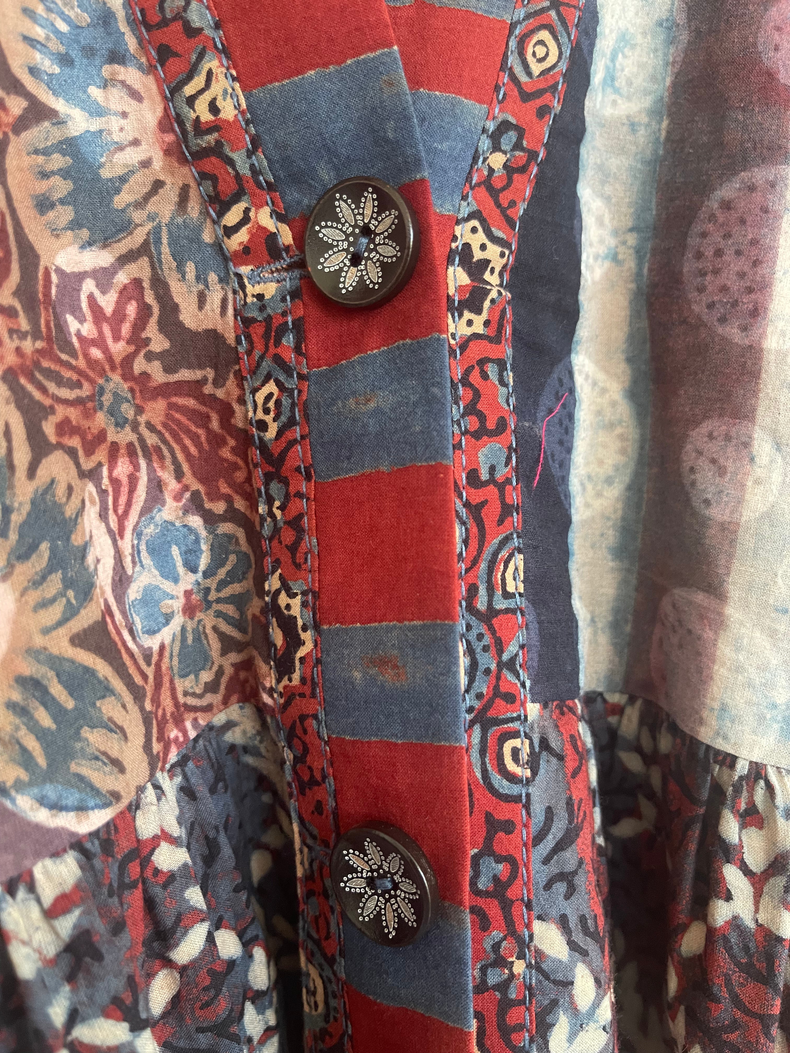 KAFTAN TOP - MIxed Print