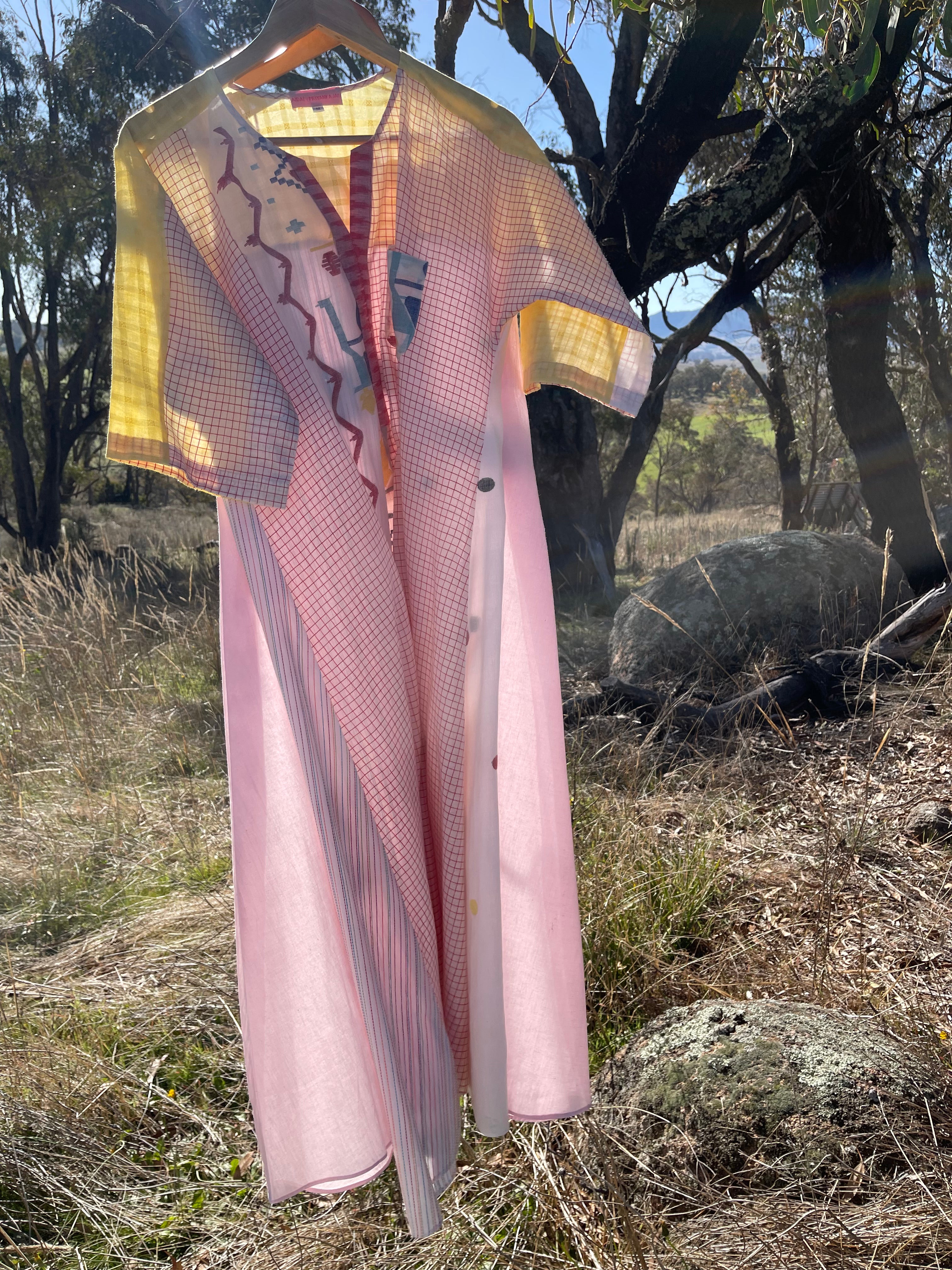 Jamdani Dress - Summer Check