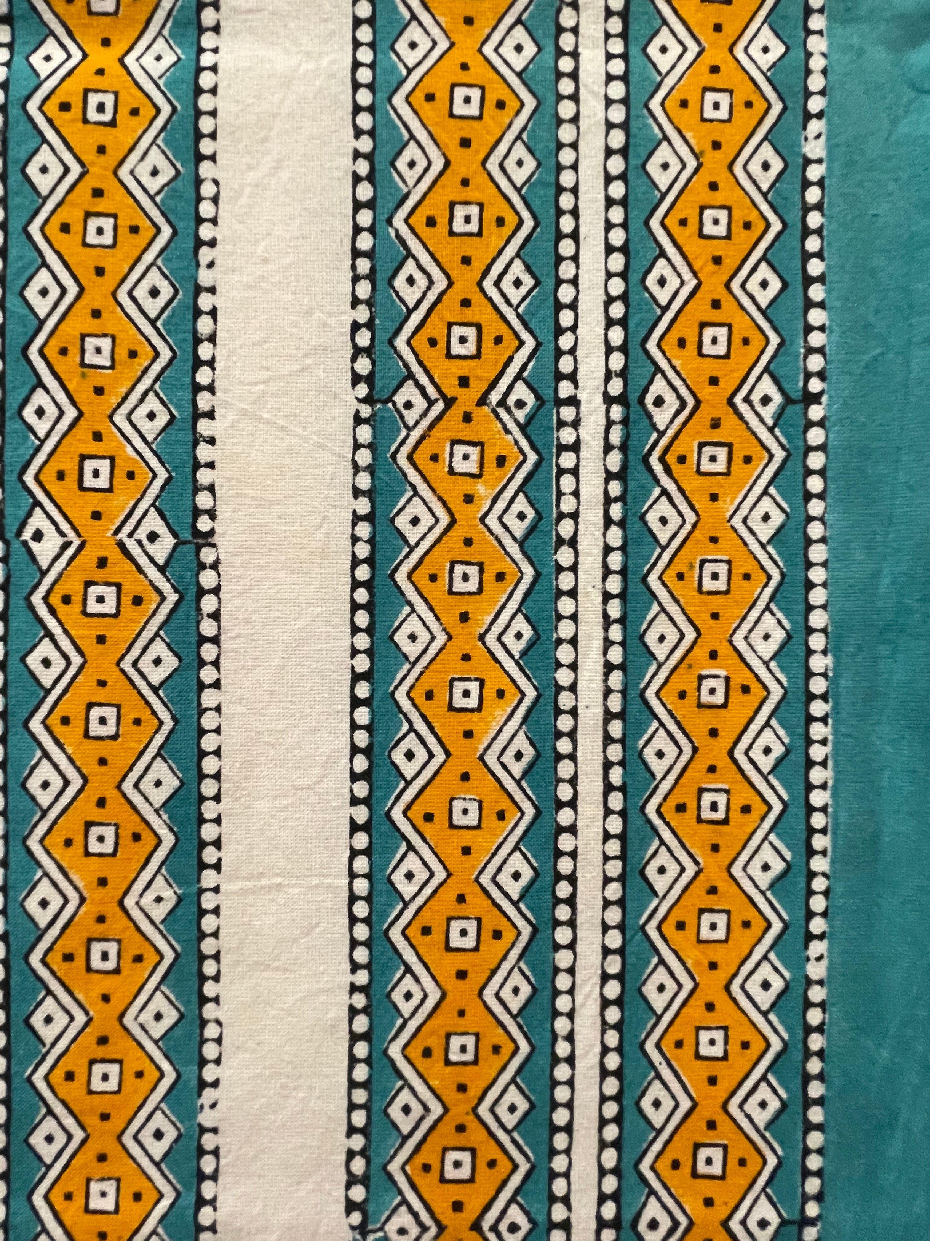 Handblock Printed Tablecloth Rectangular - Monet