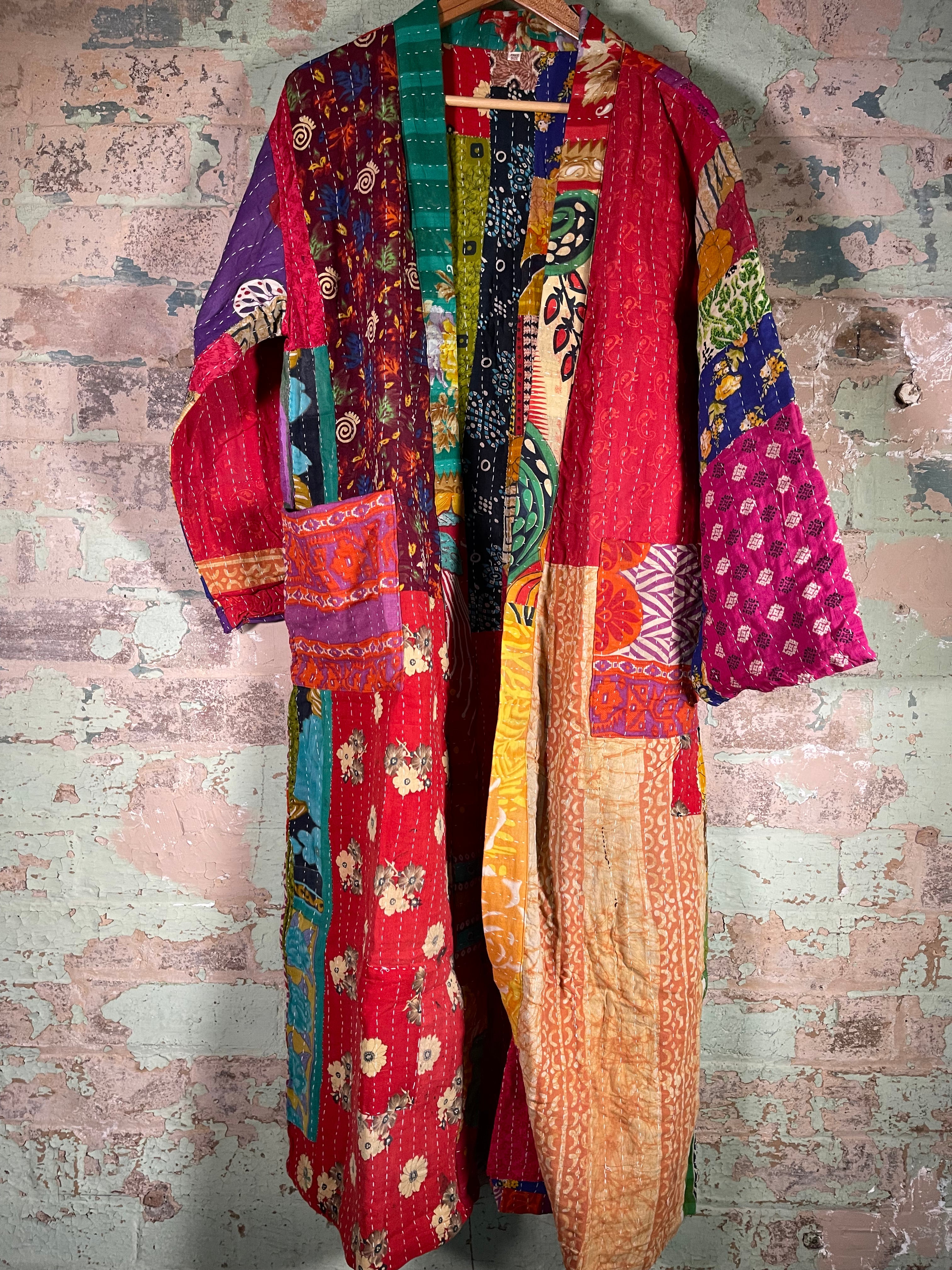 Vintage Kantha Kimono - Darlinghurst