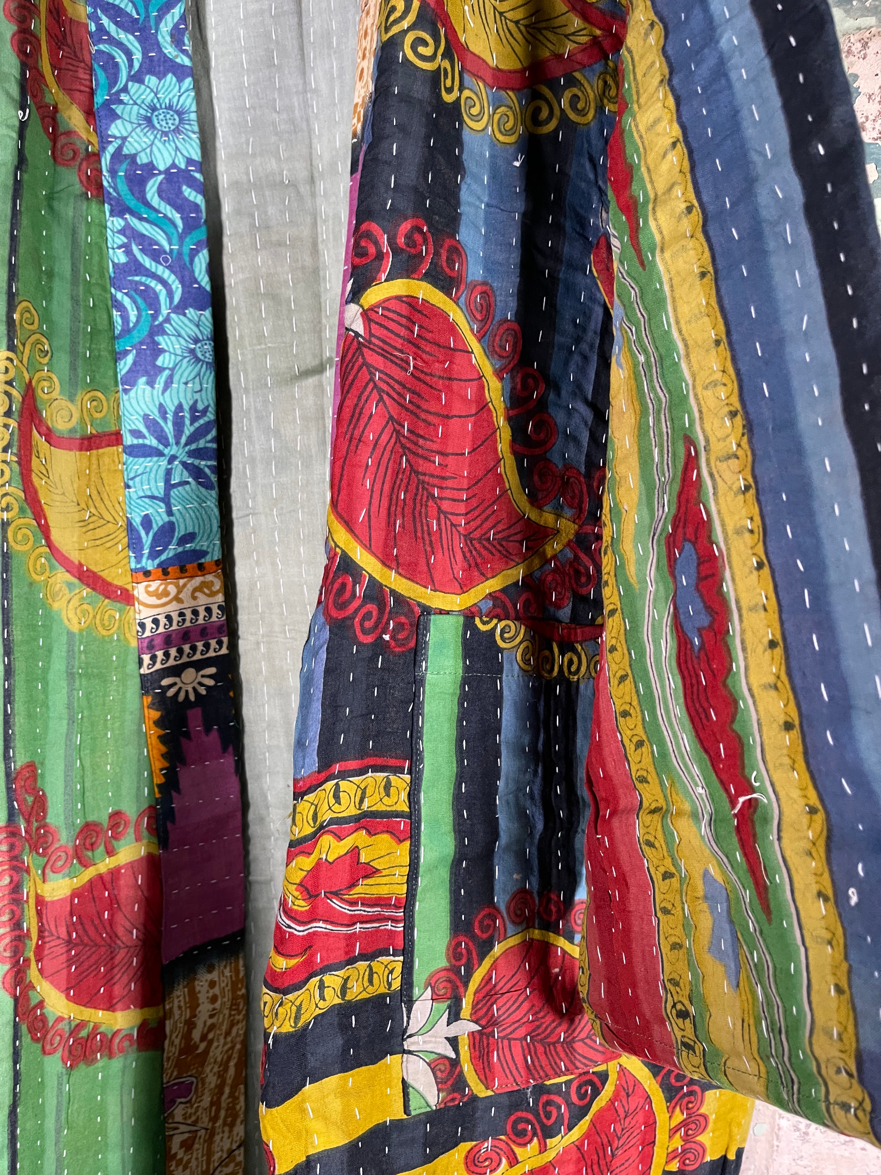 Vintage Kantha Kimono - Panama