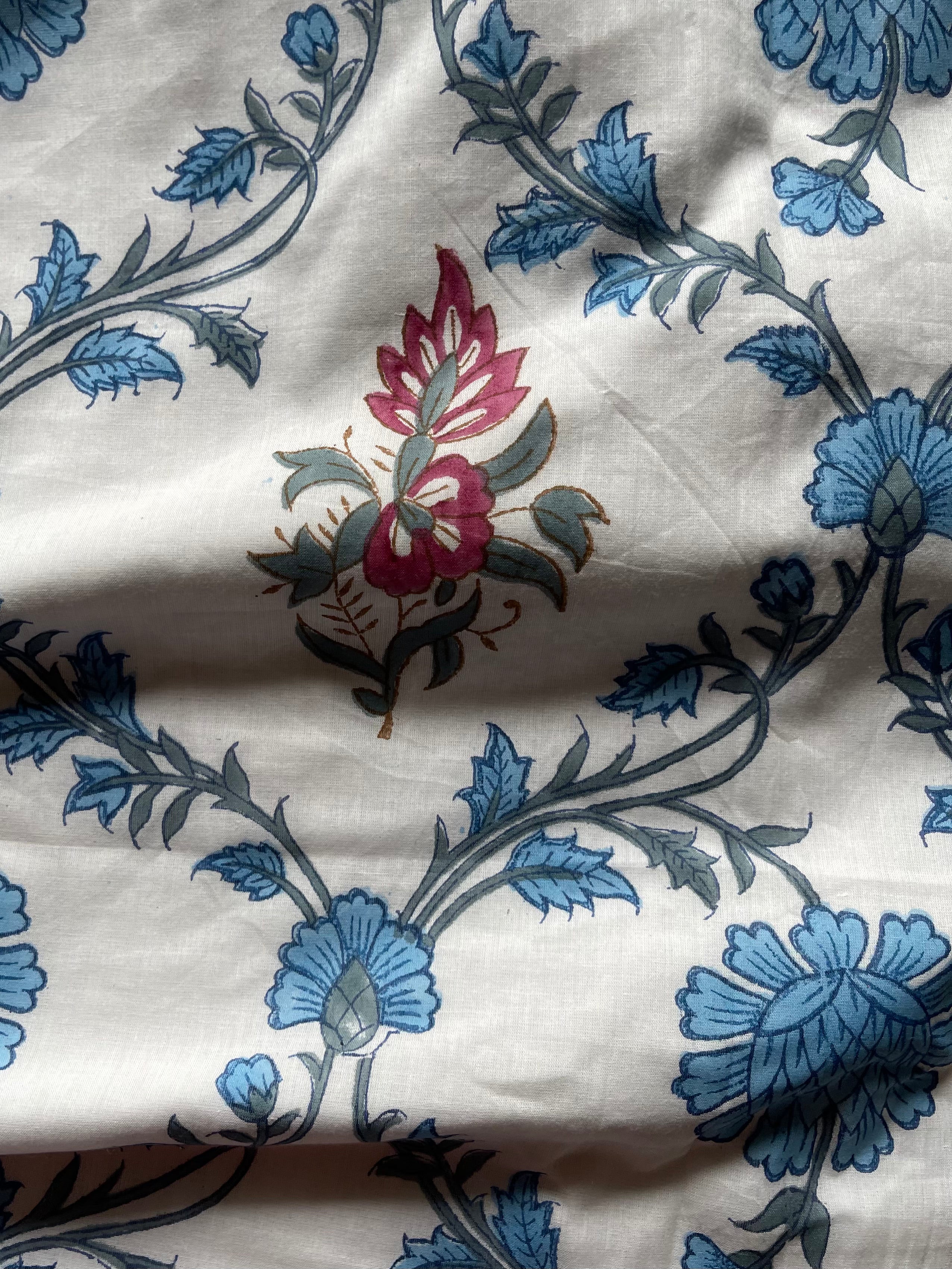 DOHAR - French Blue Floral