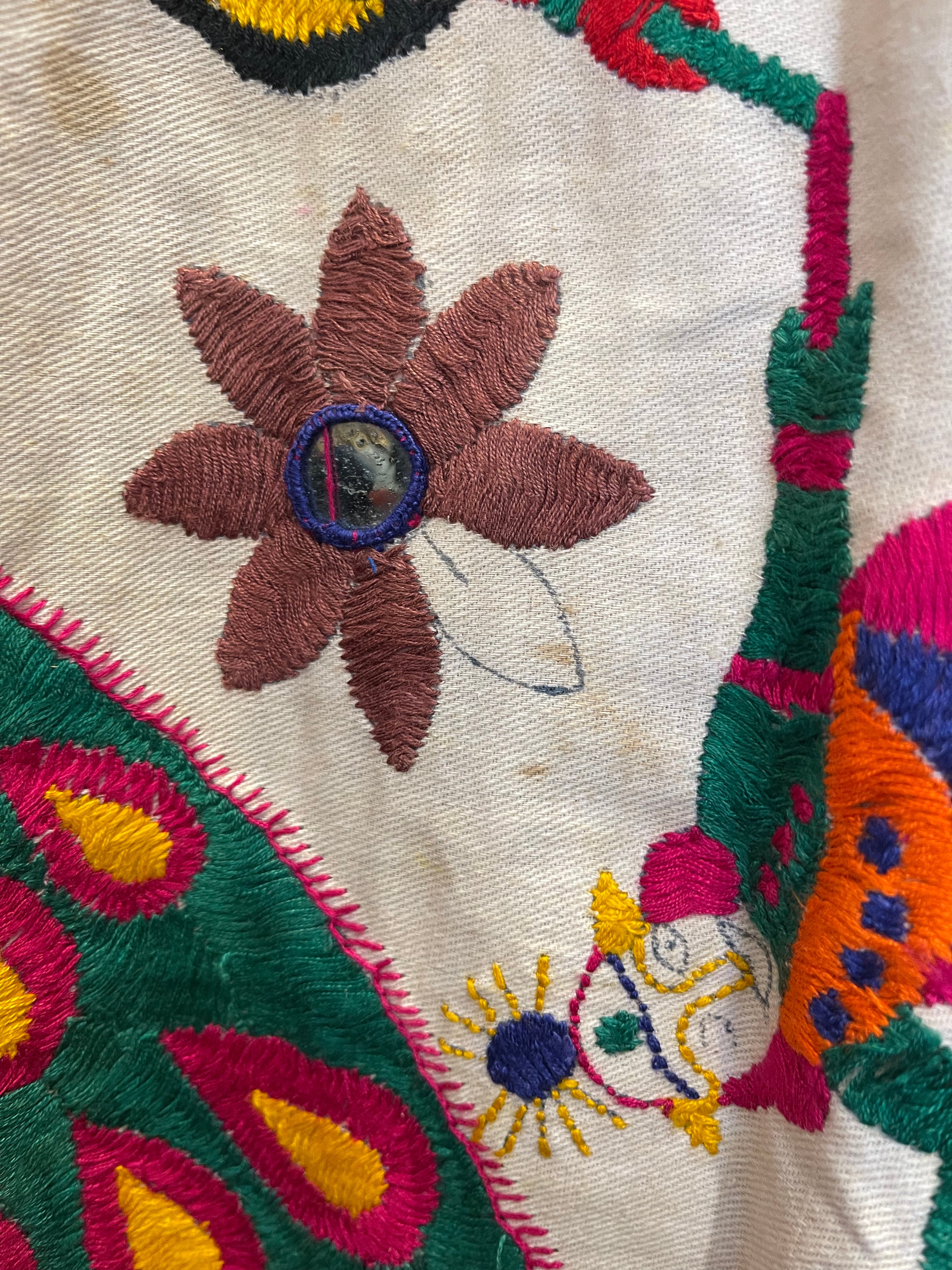 Vintage Embroidered Coat - Dance