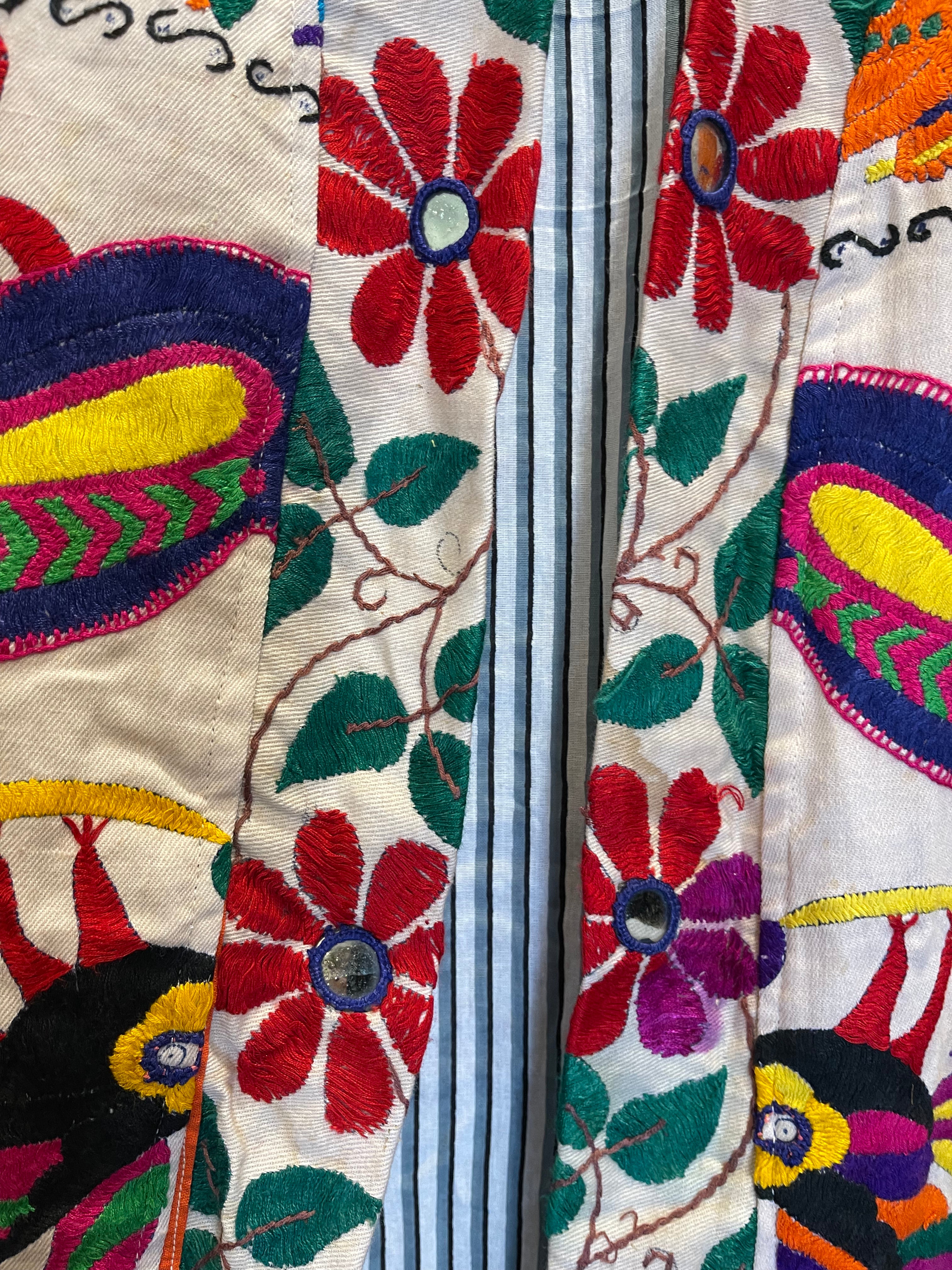 Vintage Embroidered Coat - SUN