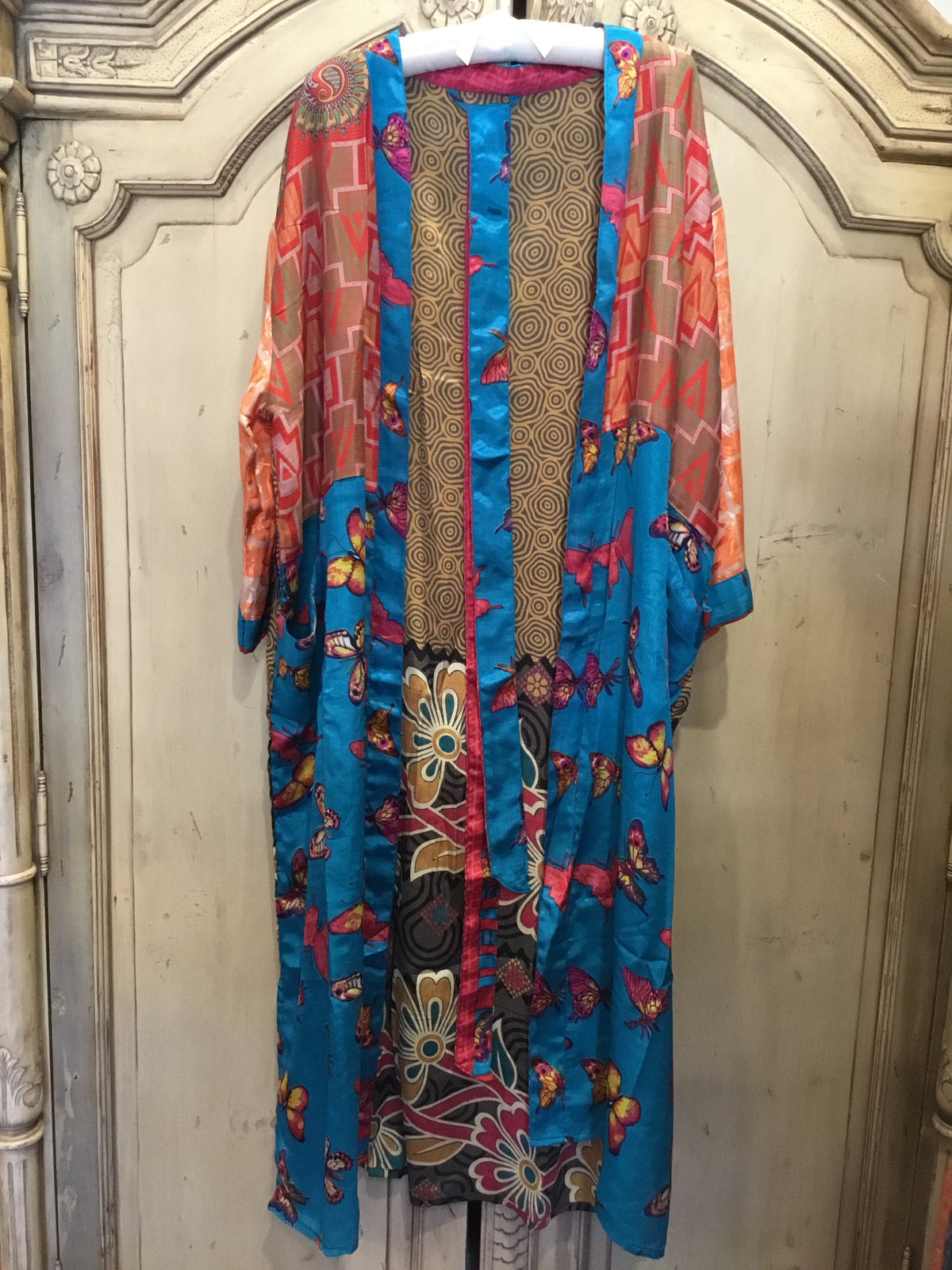 SILK SARI ROBE - Madame Butterfly