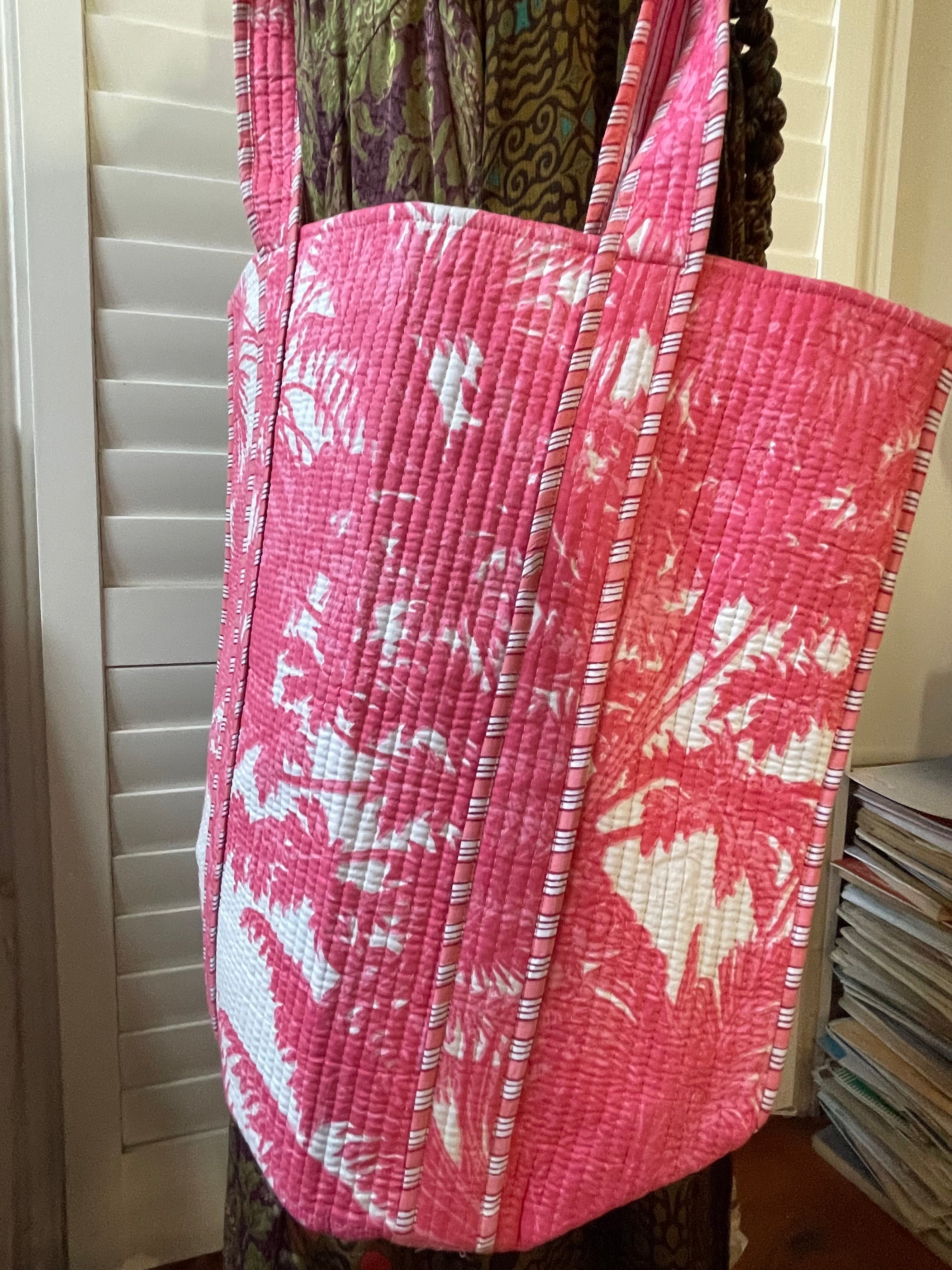 Tote Bag - Tropicana Party Pink