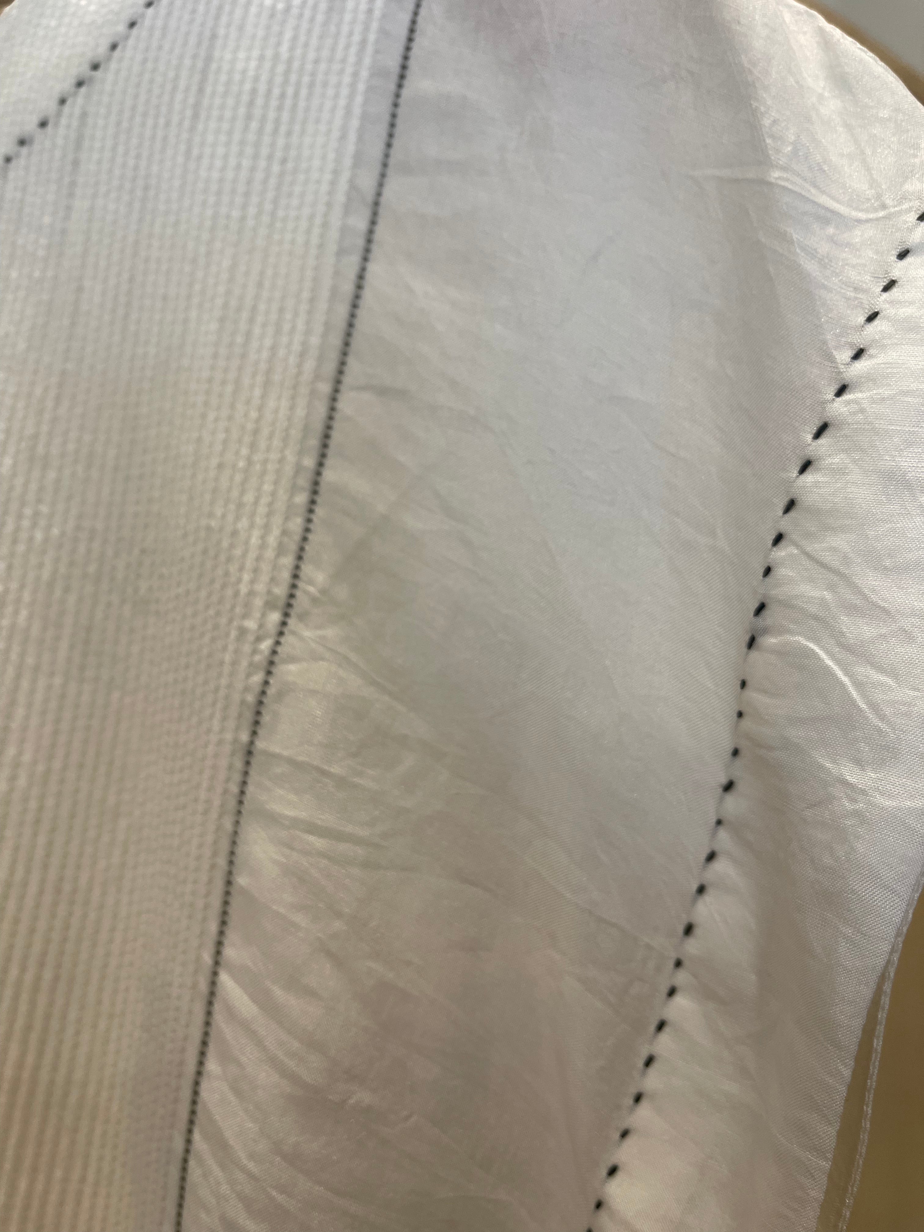 VEENA SILK PINTUCK DRESS - IVORY