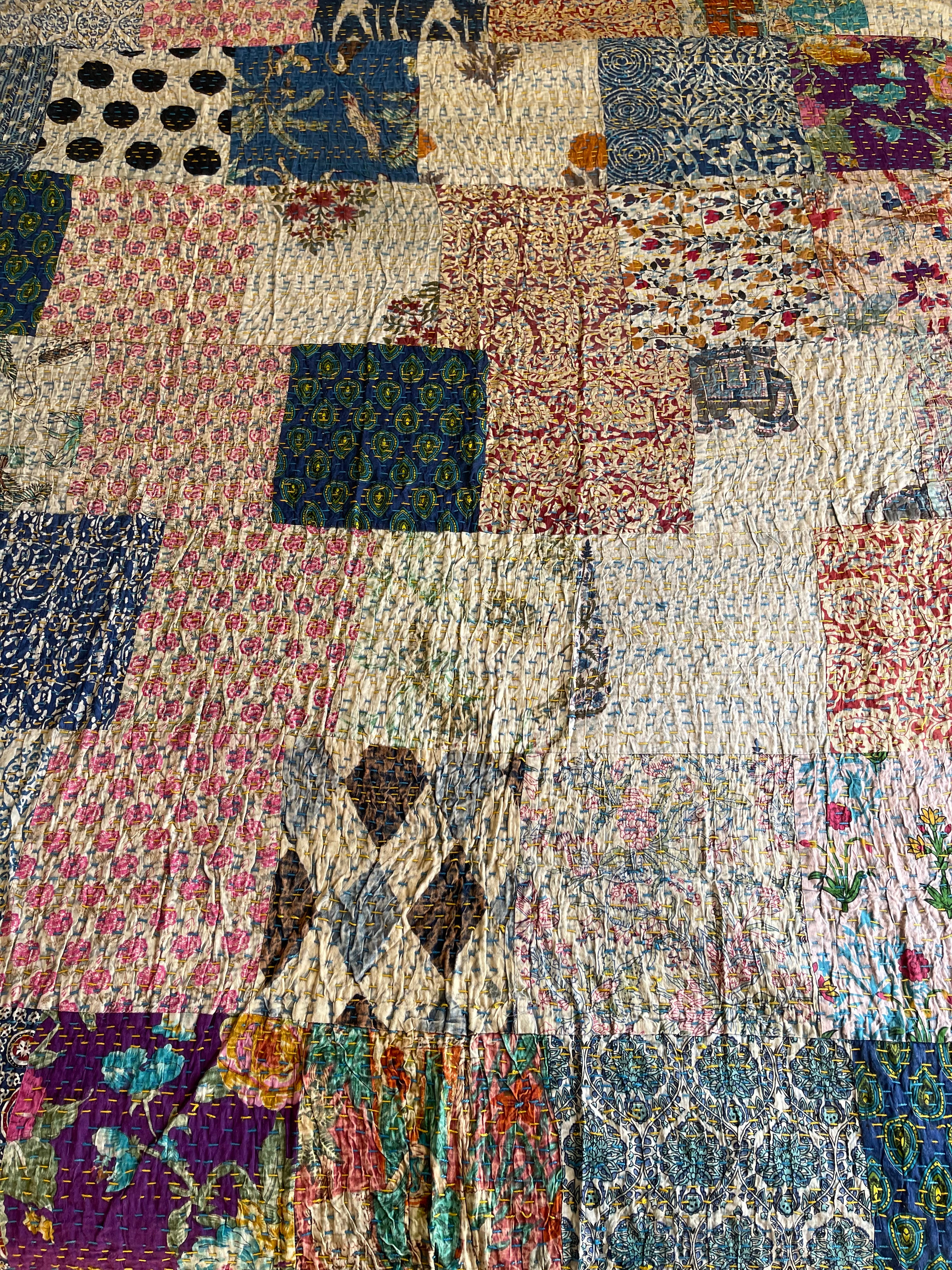STONE WASHED Patchwork - Dot and The Elephant