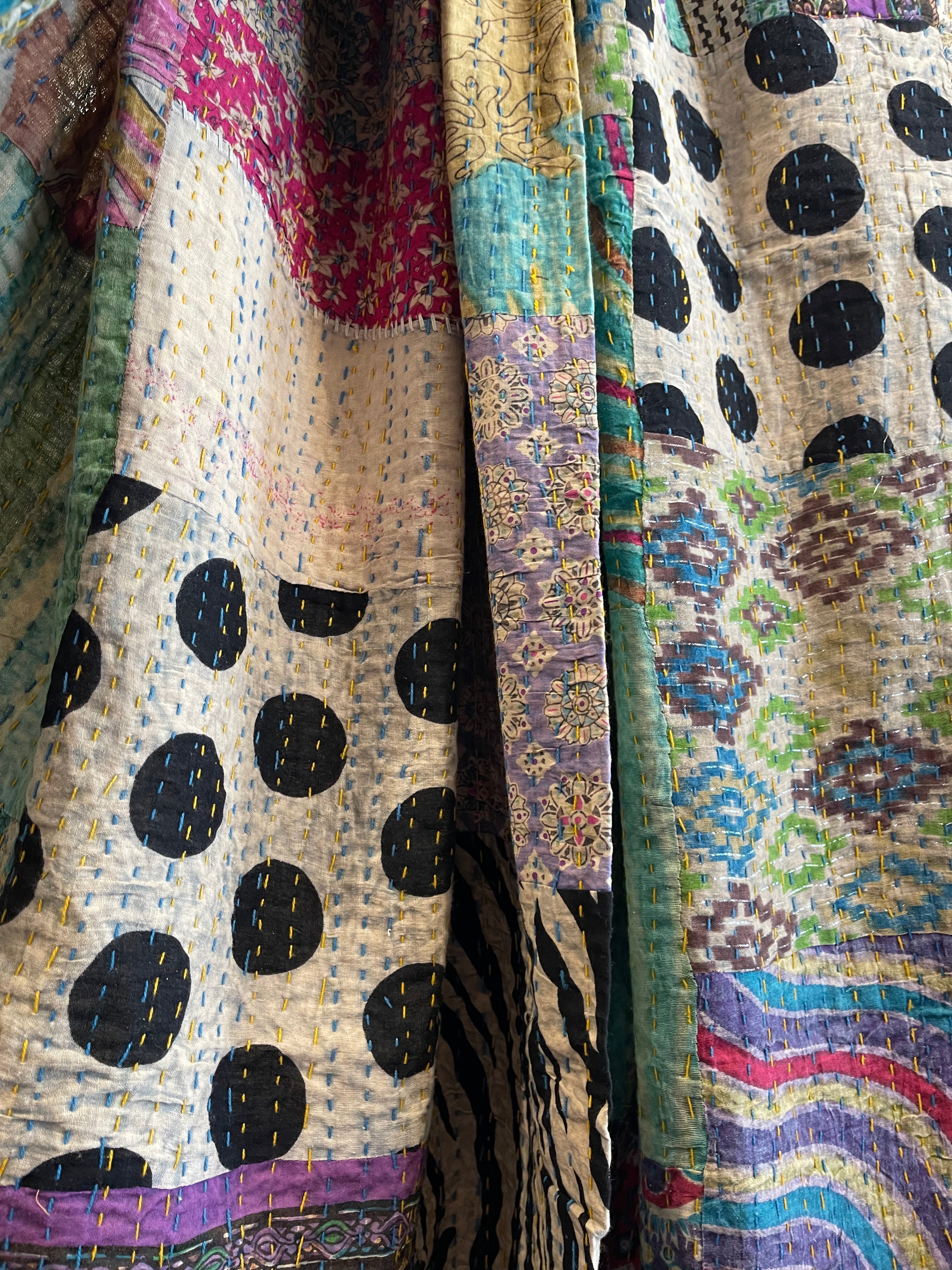 STONE WASHED Patchwork - Dot